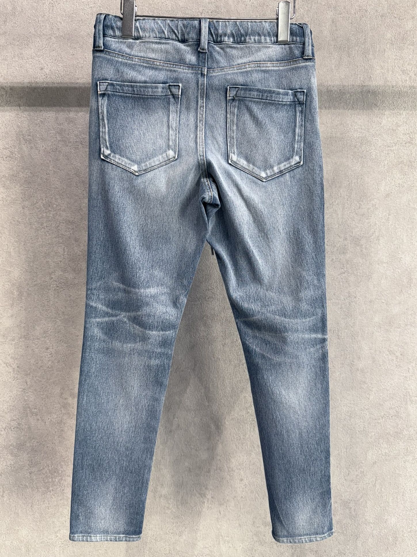 MICK DENIM JERSEY / RC37-ST-020 / デニムジャージテーパードパンツ / ライトインディゴ