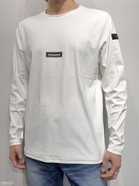 【LUKE別注】 NYLON LONGSLEEVE TEE / RC35-T-010LUKE / ナイロン長袖Tシャツ / ホワイト