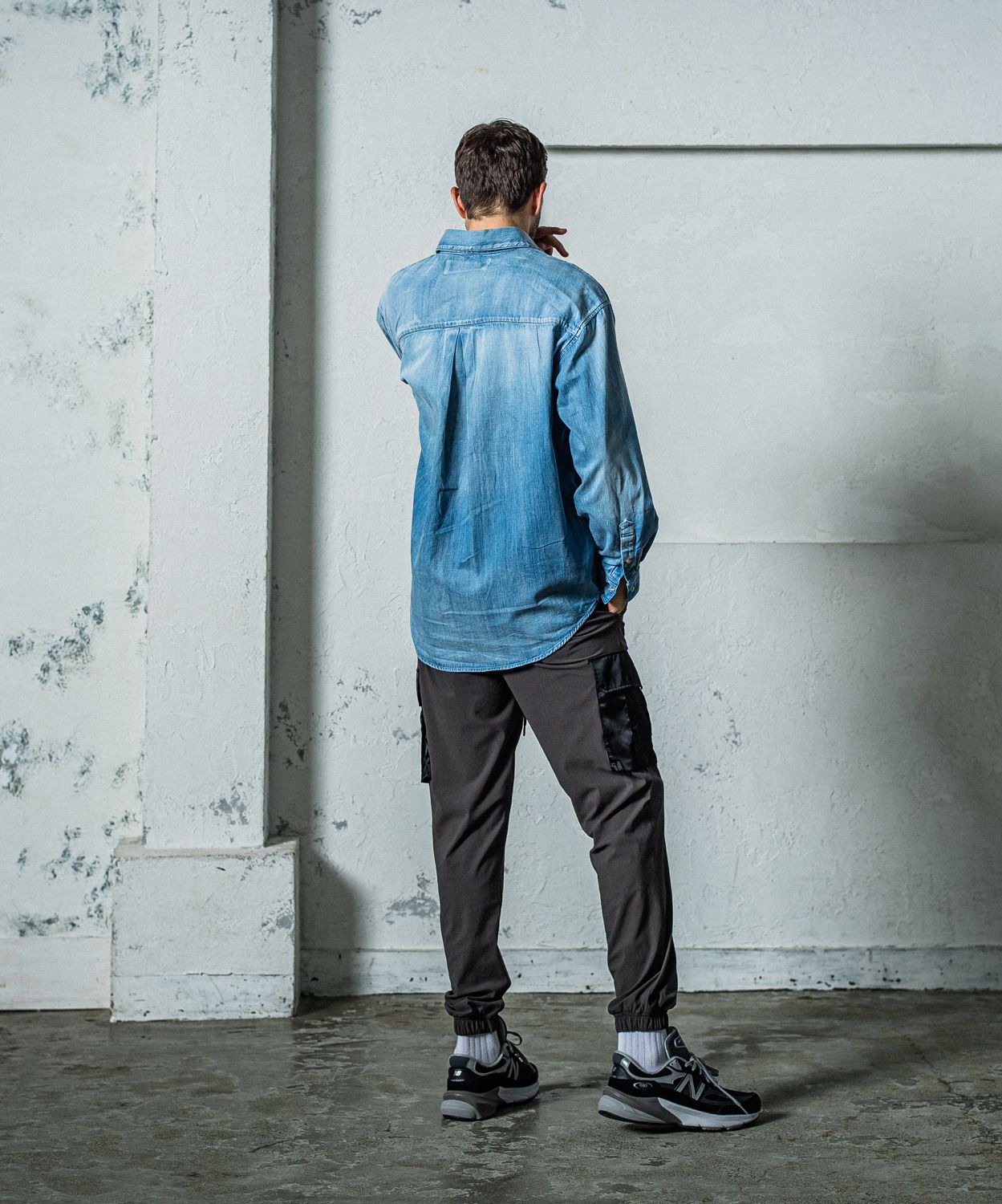 DENIM JACK SHIRTS / RC35-SH-001D / オーバーデニムシャツ / インディゴユーズド