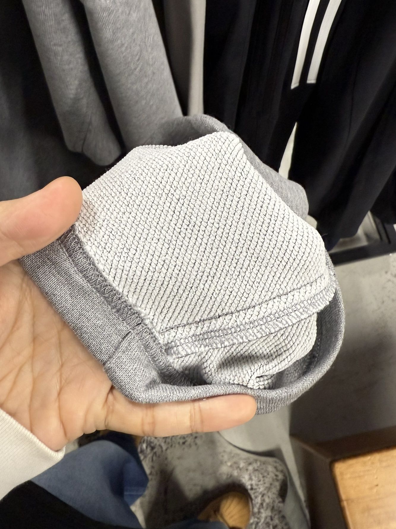 HF URAKE WIDE TUCK PANTS / RC39-ST-016WT / 高機能スウェットワイドタックパンツ / グレー (1月中旬入荷予定)