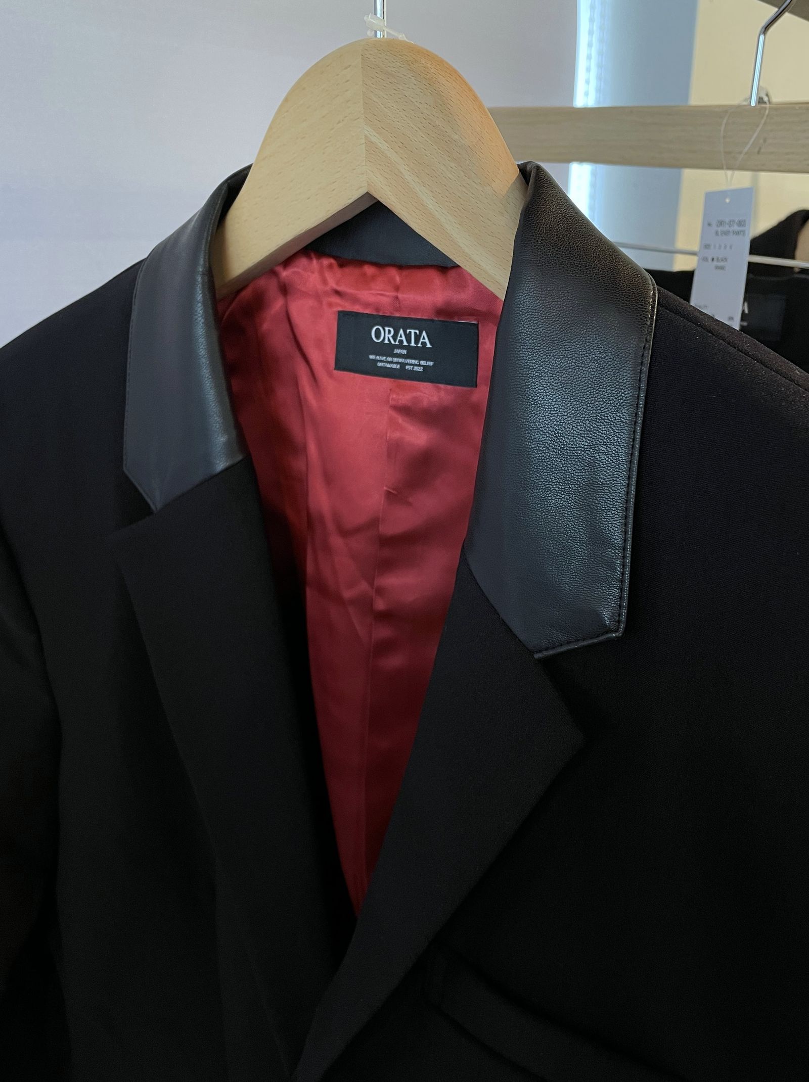 RR TAILORED JACKET / OR1-JK-002 / テーラードジャケット / ブラック (12月上旬入荷予定)