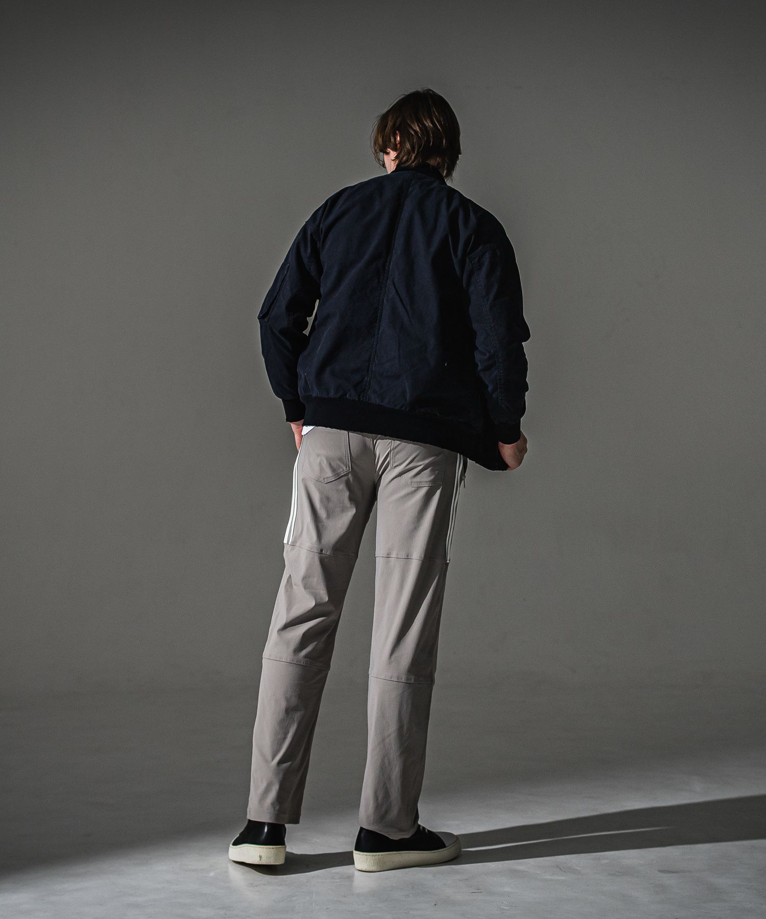 DAVID JACKET / RC41-JK-003 / ミリタリーライトMA-1 / ヴィンテージブラック (8月下旬入荷予定)