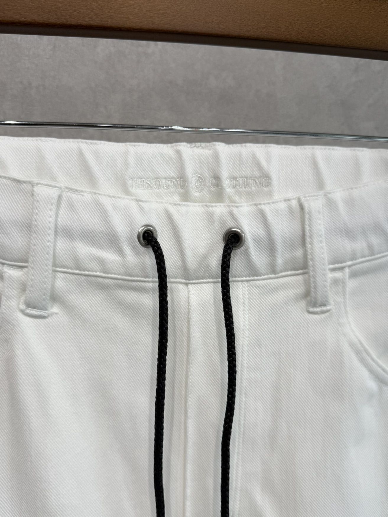 KING DENIM JERSEY / BASIC-ST-005 / デニムジャージ バギーワイドパンツ / ホワイト