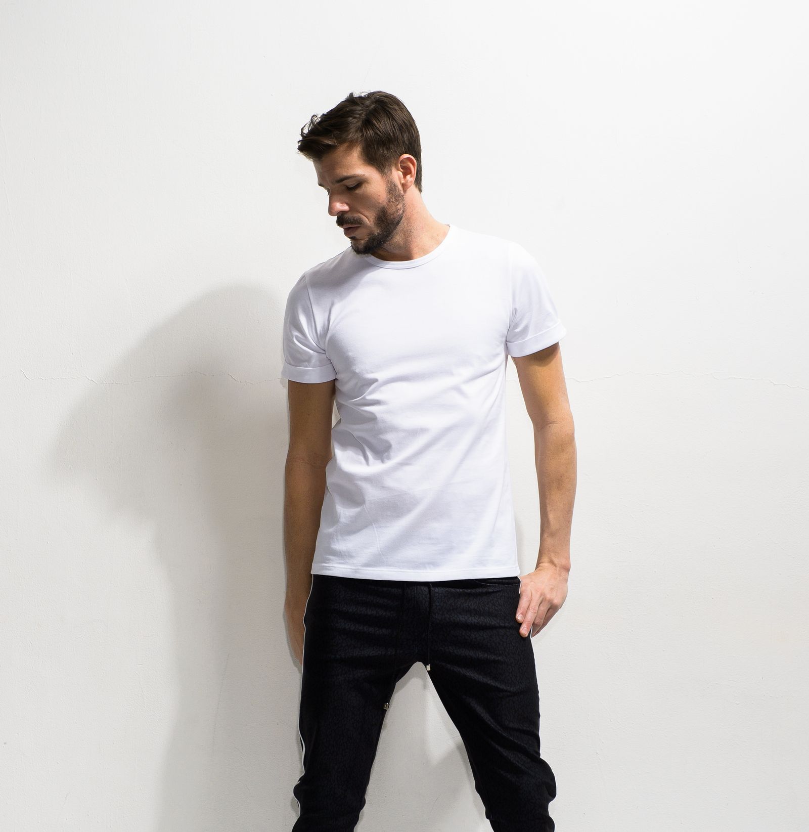 ROLL UP JERSEY TEE / RC20-T-001 / 無地Tシャツ