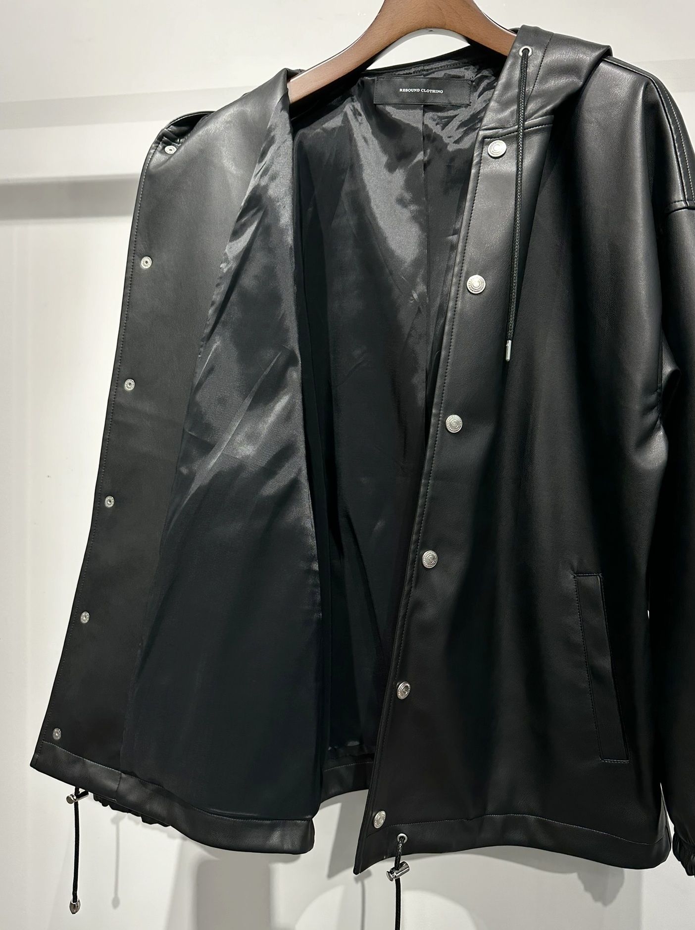 RESOUND CLOTHING - COACH HOODIE / RC33-JK-009 / レザーコーチ
