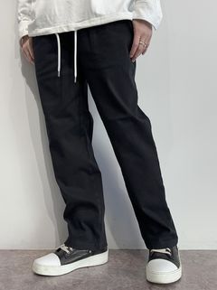 EX DENIM JERSEY WIDE PT / RC35-ST-016WTD / デニムジャージワイドパンツ / ブラック