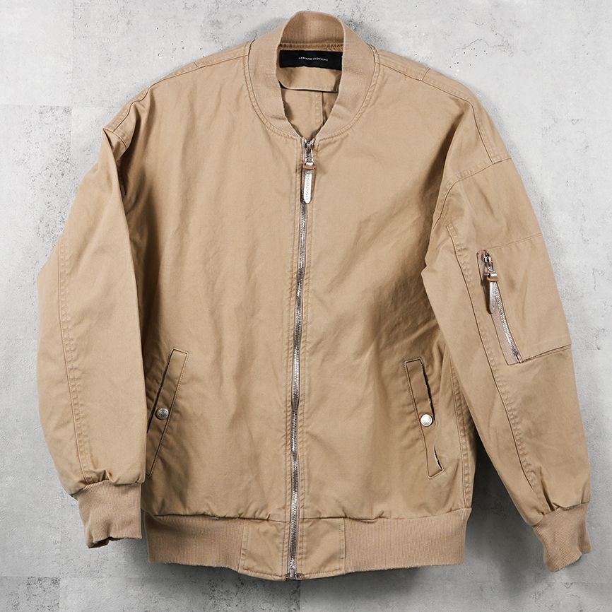 DAVID JACKET / RC41-JK-003 / ミリタリーライトMA-1 / ヴィンテージベージュ (8月下旬入荷予定)