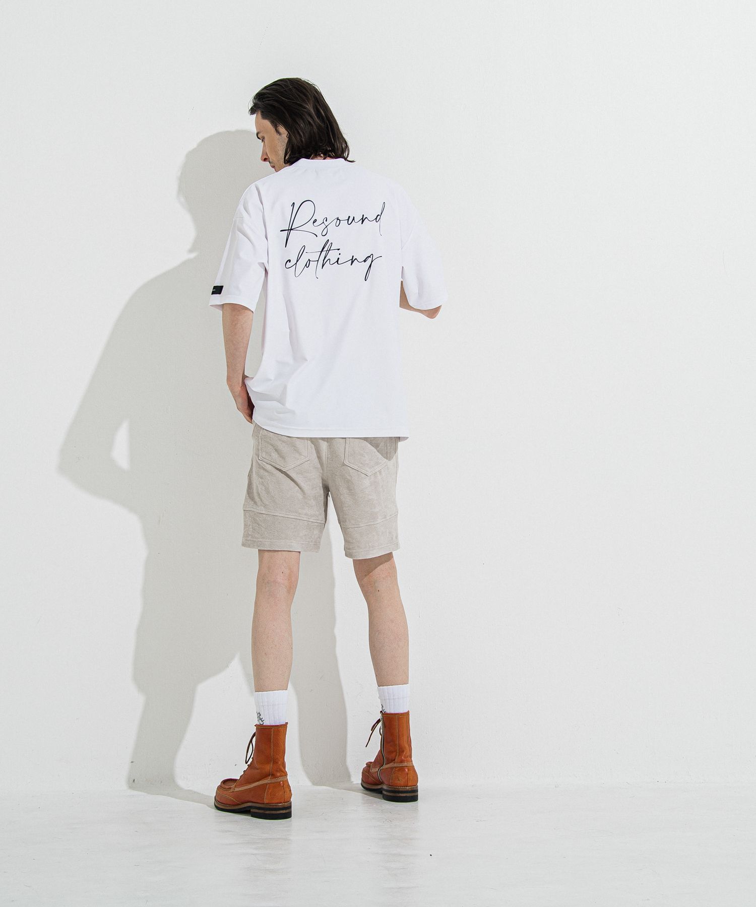 ID RUSH OVER T / RC36-T-011 / バックロゴラッシュガードビッグTシャツ / ホワイト