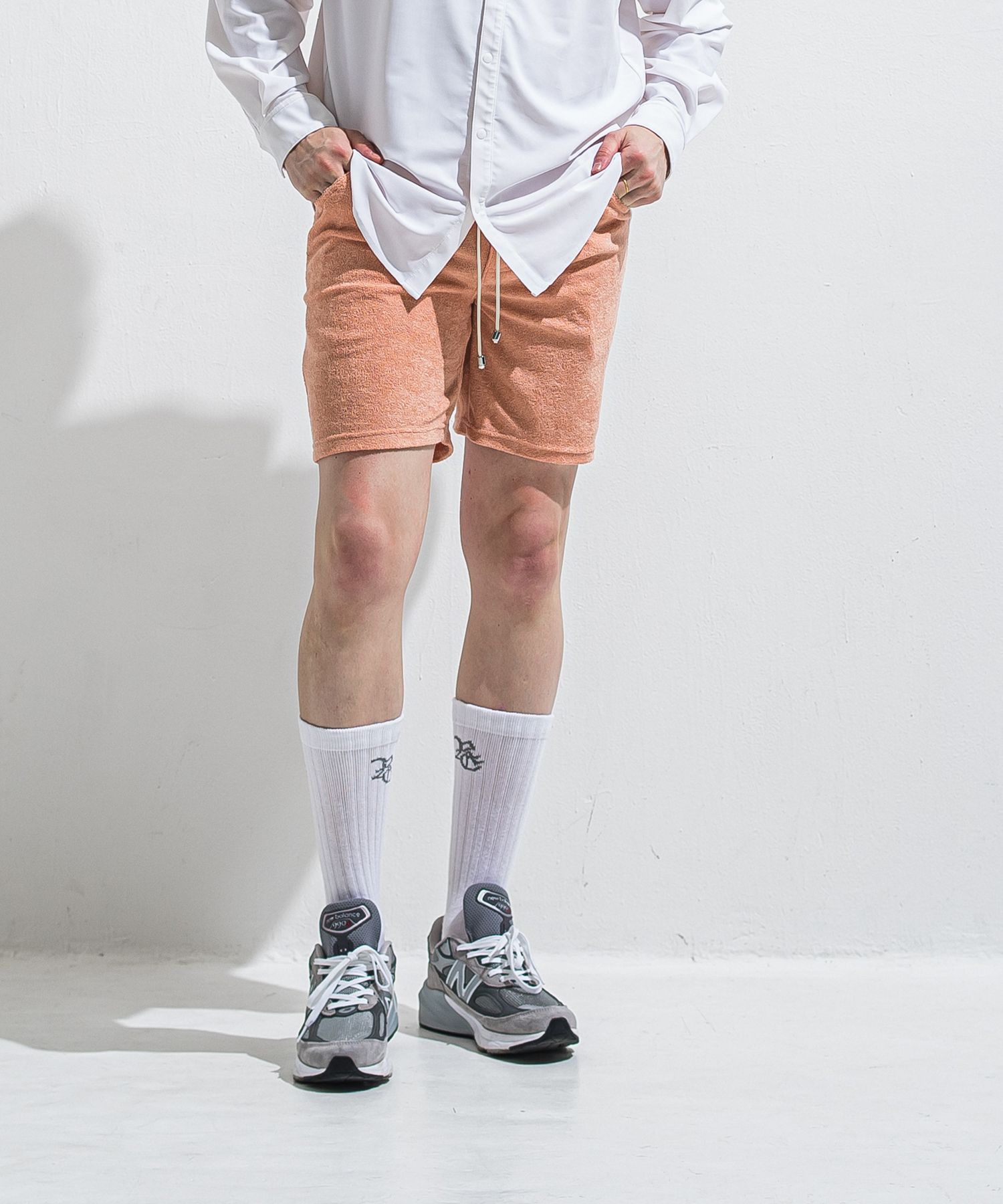 VINTAGE PILE SHORTS / RC40-HP-001 / パイルショーツ / ピンク (5月中旬入荷予定)