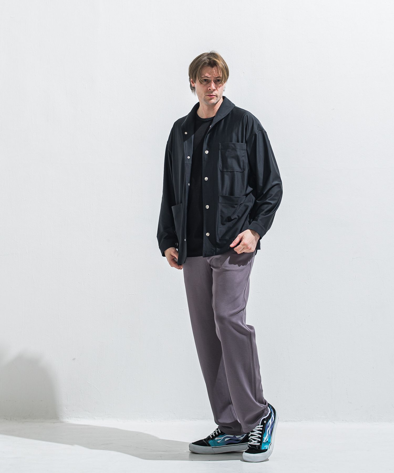 OVER NO SLEEVE / RC40-T-010 / バックロゴメッシュノースリーブ / ブラック (6月上旬入荷予定)