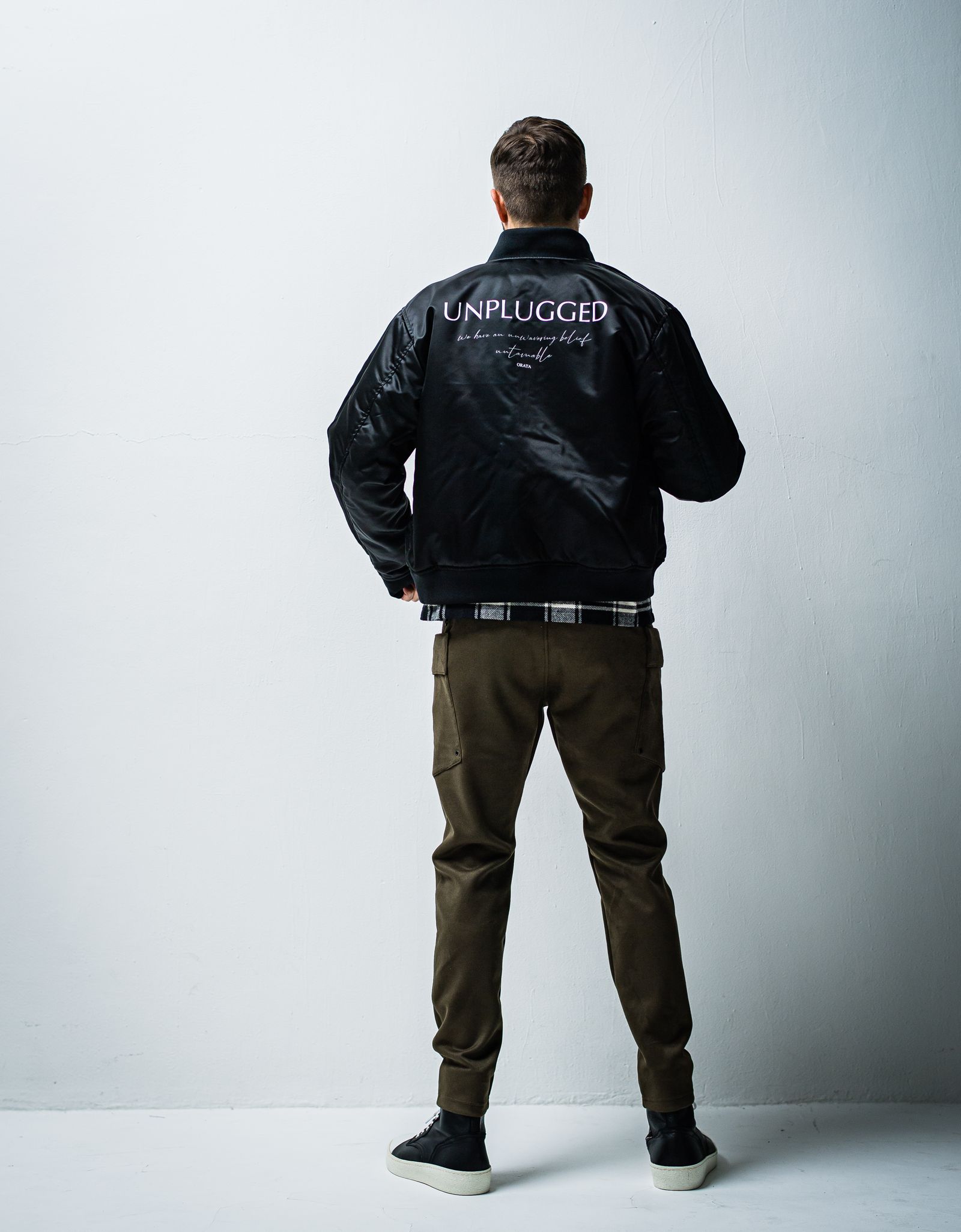 REVERSE FLIGHT JACKET / OR1-JK-001 / リバーシブルMA-1 / ブラック (11月上旬入荷予定)