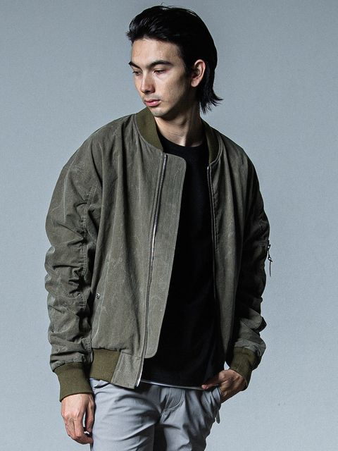 DAVID JACKET / RC33-JK-003 / MA-1 / ヴィンテージカーキ