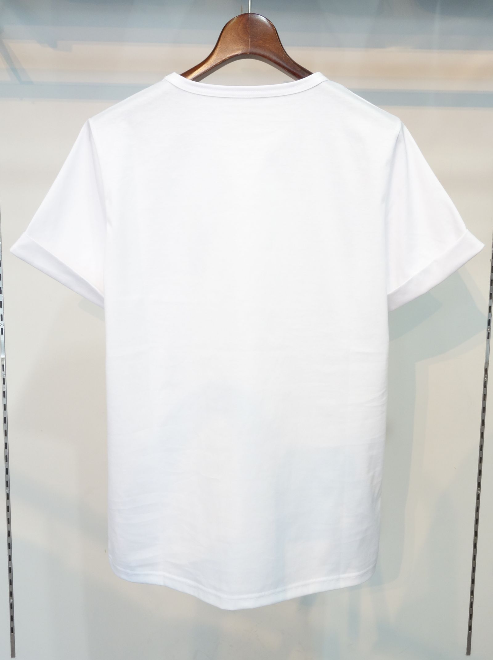 BEACH ROGO ROLL UP JERSEY TEE / RC23-T-004 / ロゴプリントTシャツ