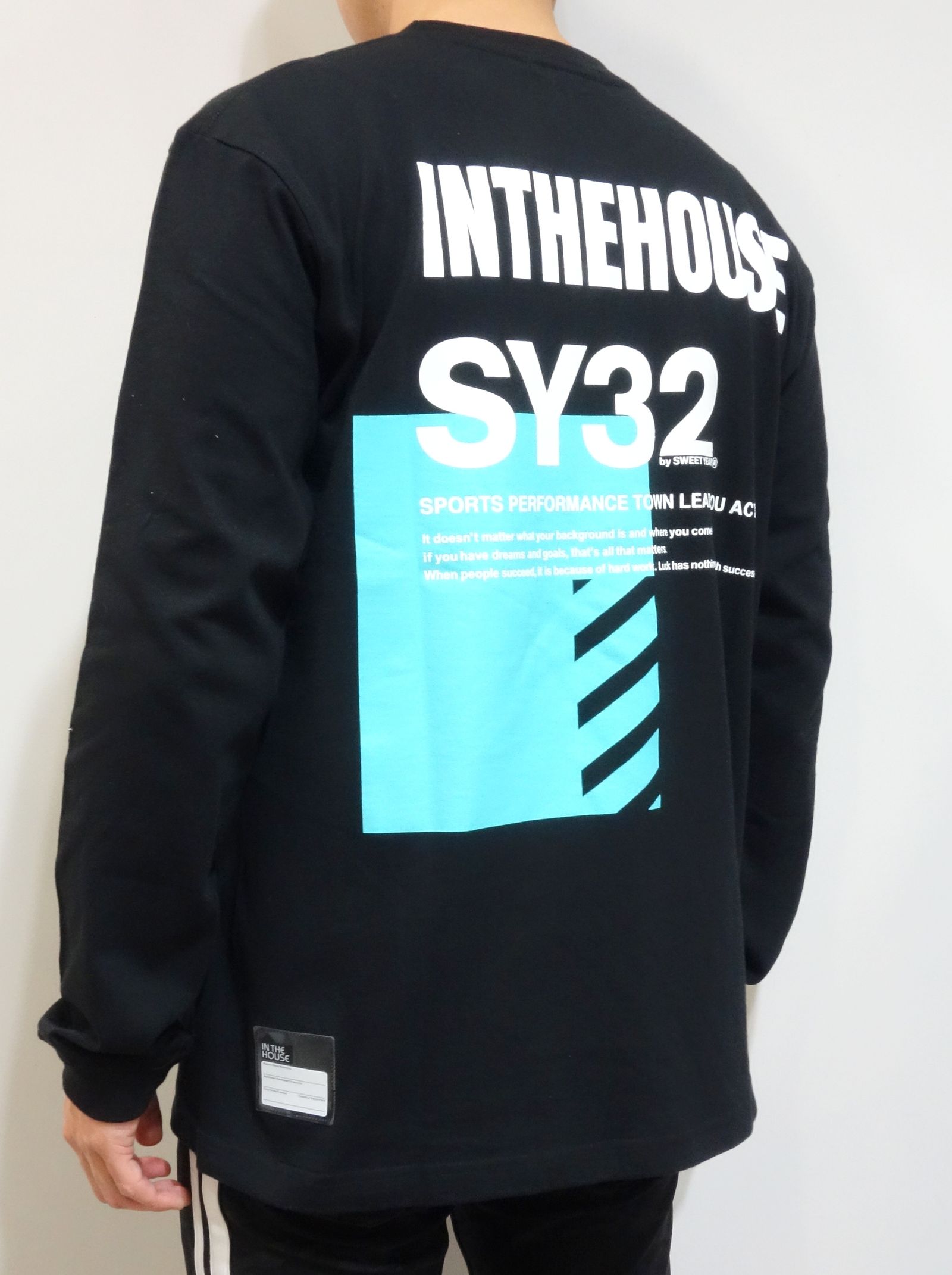 【SY32×IN THE HOUSE】 W-NAME L/S TEE / ITH11053 / ロングスリーブTシャツ