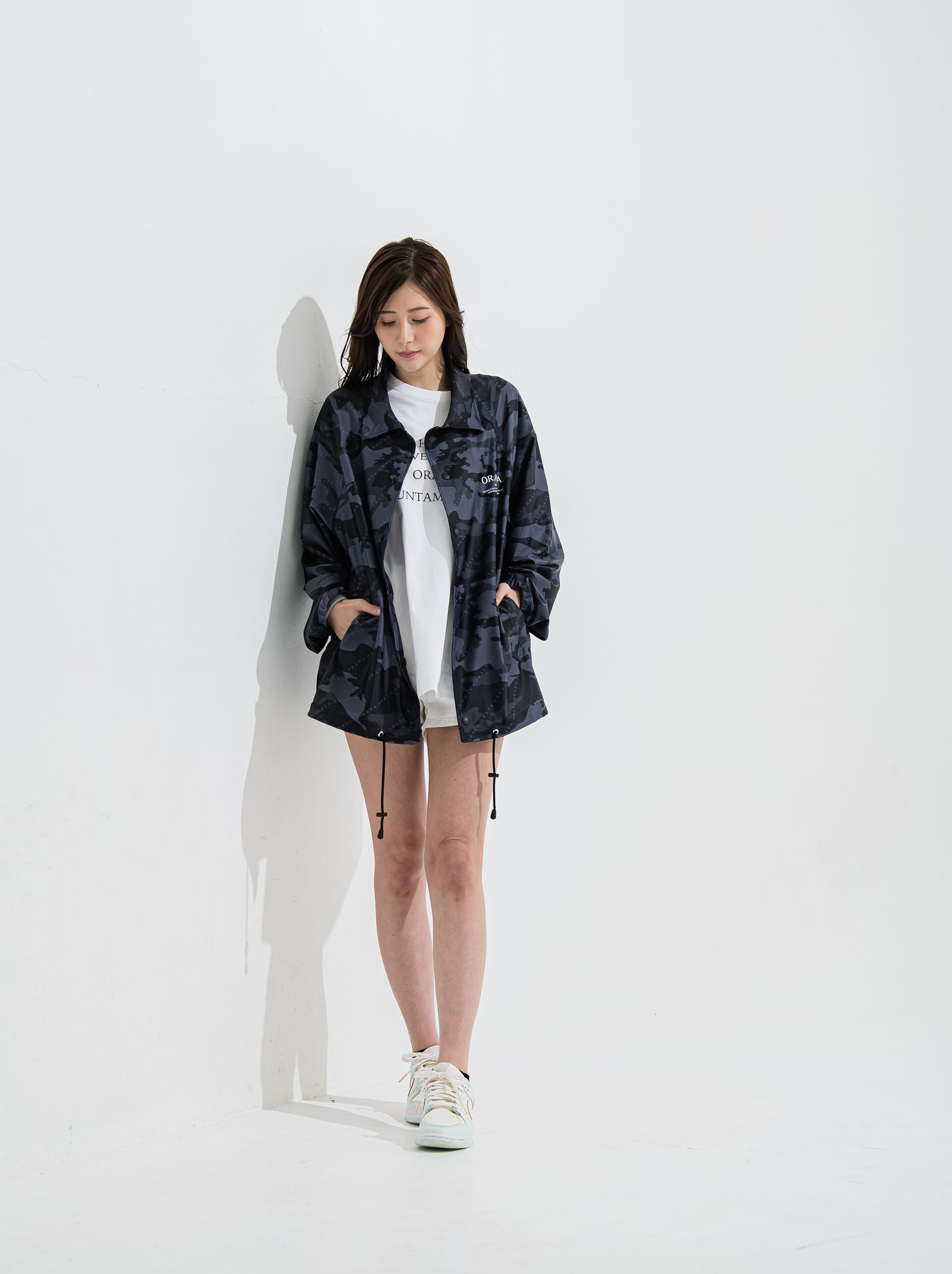 RUSH COACH JACKT / OR2-JK-001 / ラッシュガードコーチジャケット / ブラックカモフラ (7月上旬入荷予定)