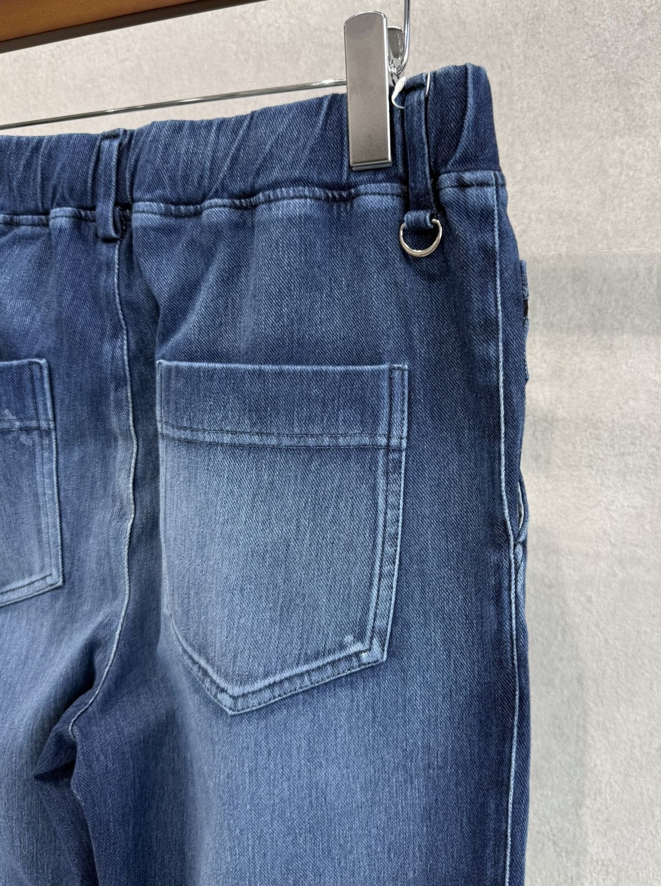 DENIM JERSEY WIDE PT / RC39-ST-016WTD / ライトオンスデニムジャージ ワイドパンツ / ダークインディゴ