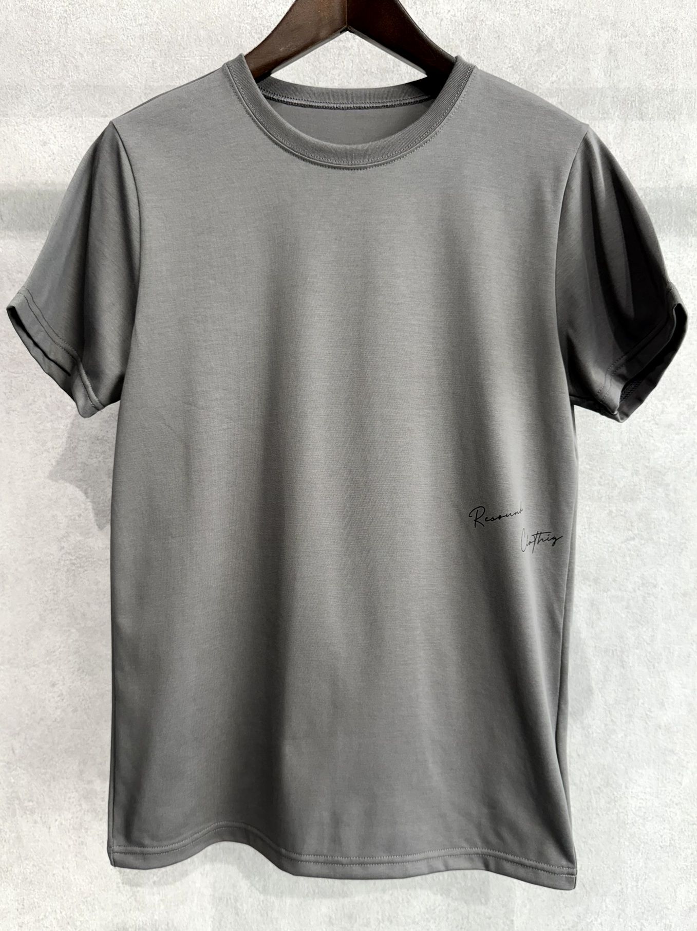 SIDE RC BASIC TEE / RC35-T-004 / サイドロゴジャストTシャツ / グレー