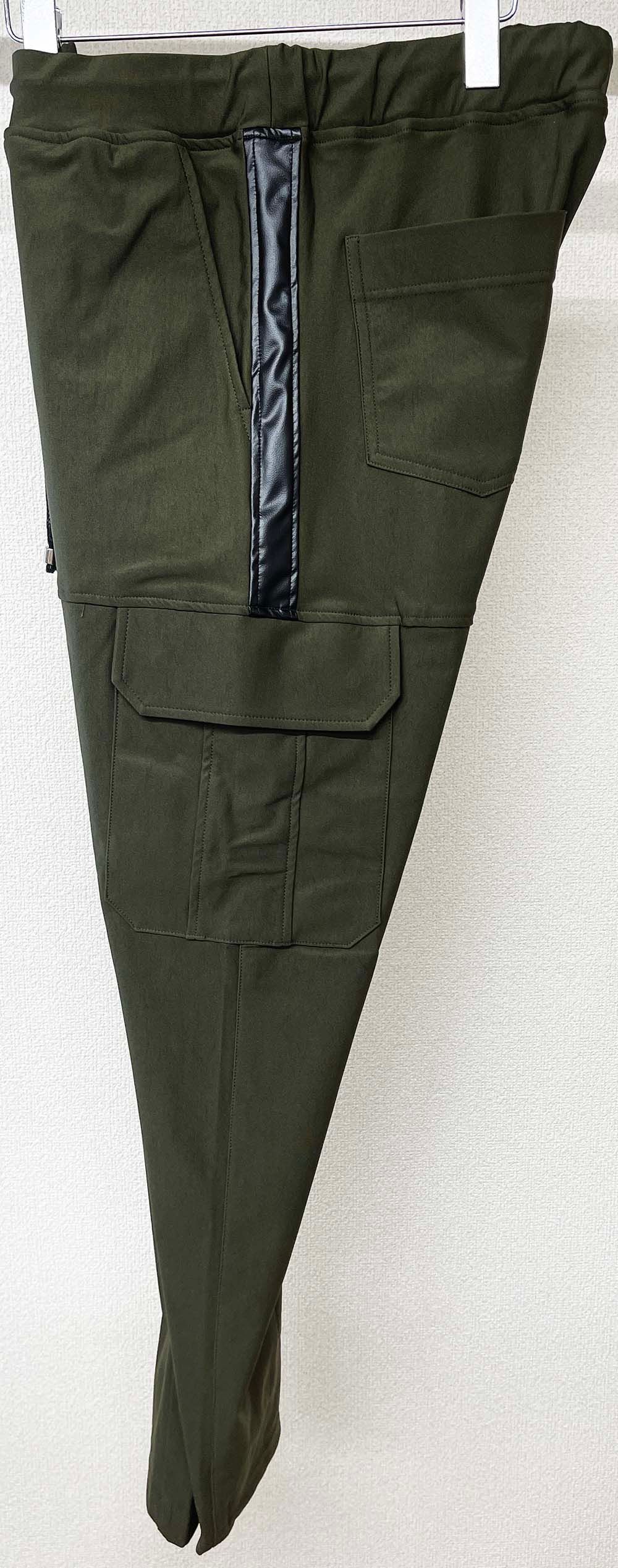 DARRELL HEAT CARGO PT / RC38-ST-010H / 裏起毛カーゴラインパンツ / カーキ (11月上旬入荷予定)