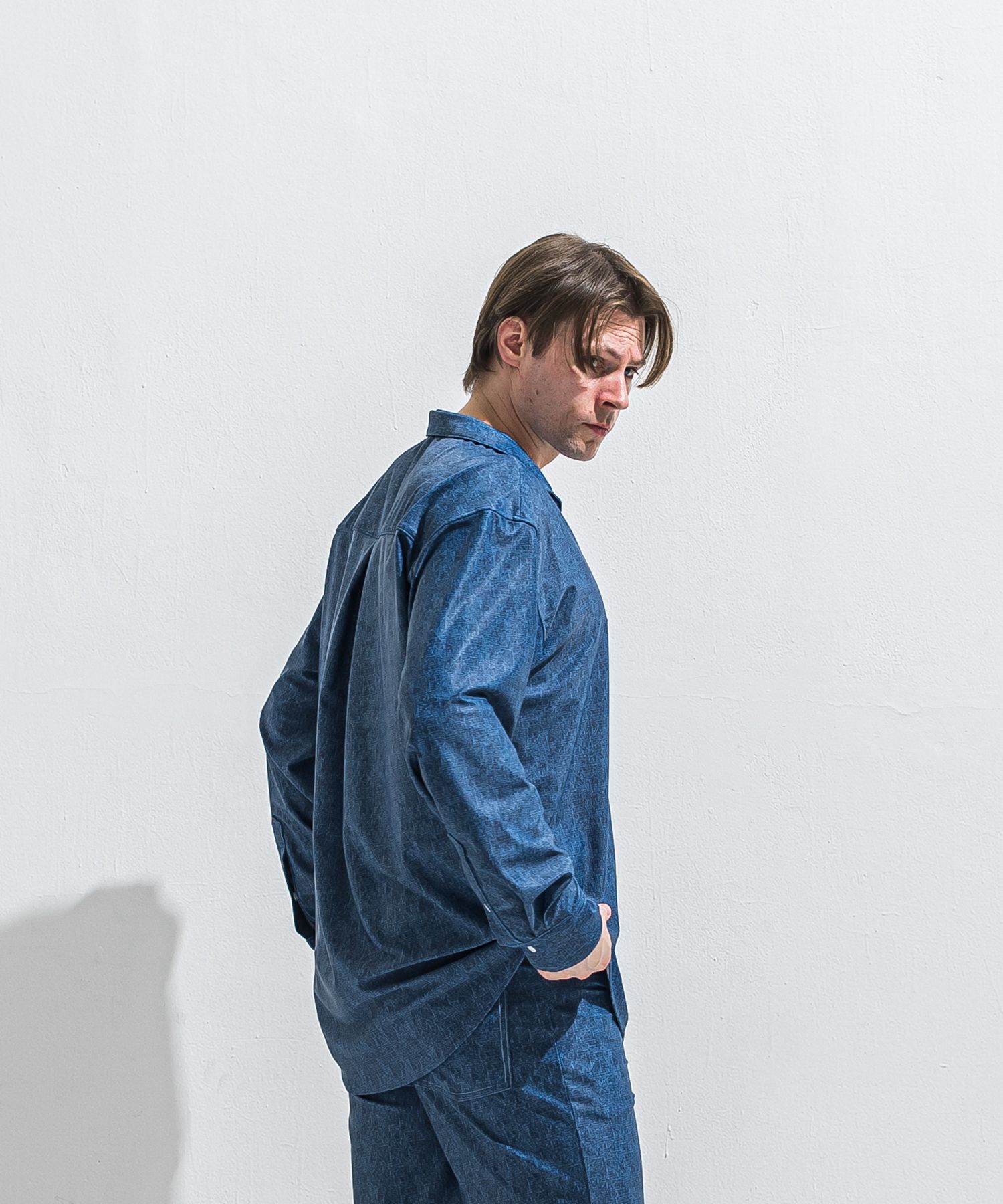 RUSH JACK SHIRTS / RC40-SH-001 / オーバーサイズラッシュガードシャツ / ダークインディゴ (5月中旬入荷予定)