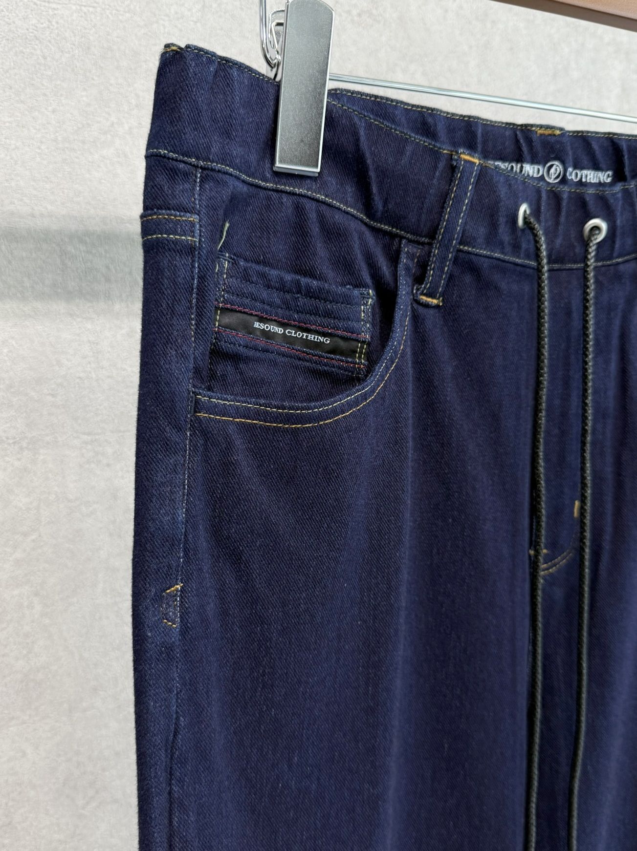 KING DENIM JERSEY / BASIC-ST-005 / デニムジャージ バギーワイドパンツ / インディゴワンウォッシュ