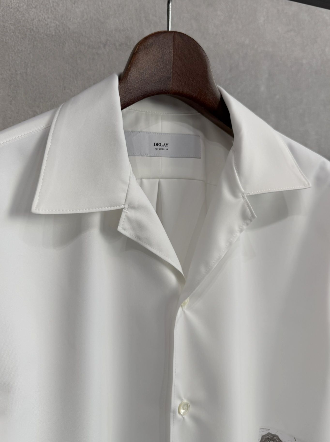 WILL SHIRTS / DP1-SH-001 / ウィルプリントオープンカラーシャツ / ホワイト