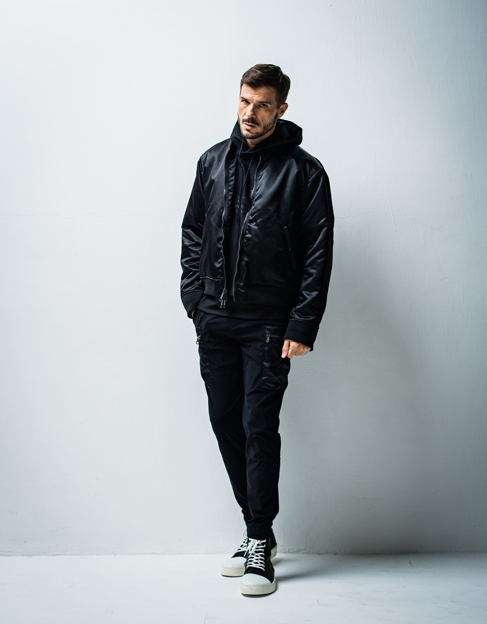 REVERSE FLIGHT JACKET / OR1-JK-001 / リバーシブルMA-1 / ブラック (11月上旬入荷予定)