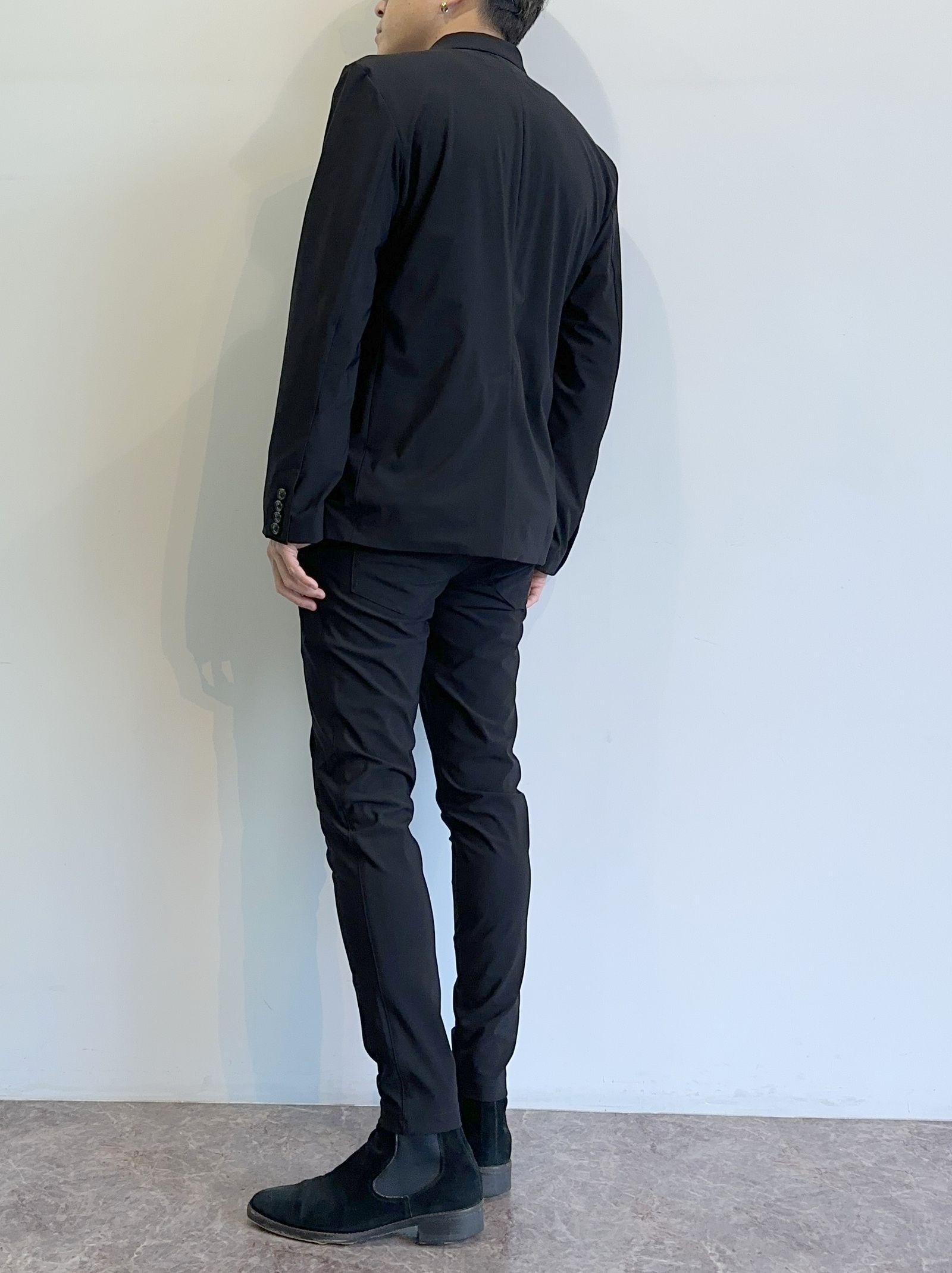 PK JACKET / RC29-JK-006 / ポケッタブルテーラードジャケット / ブラック