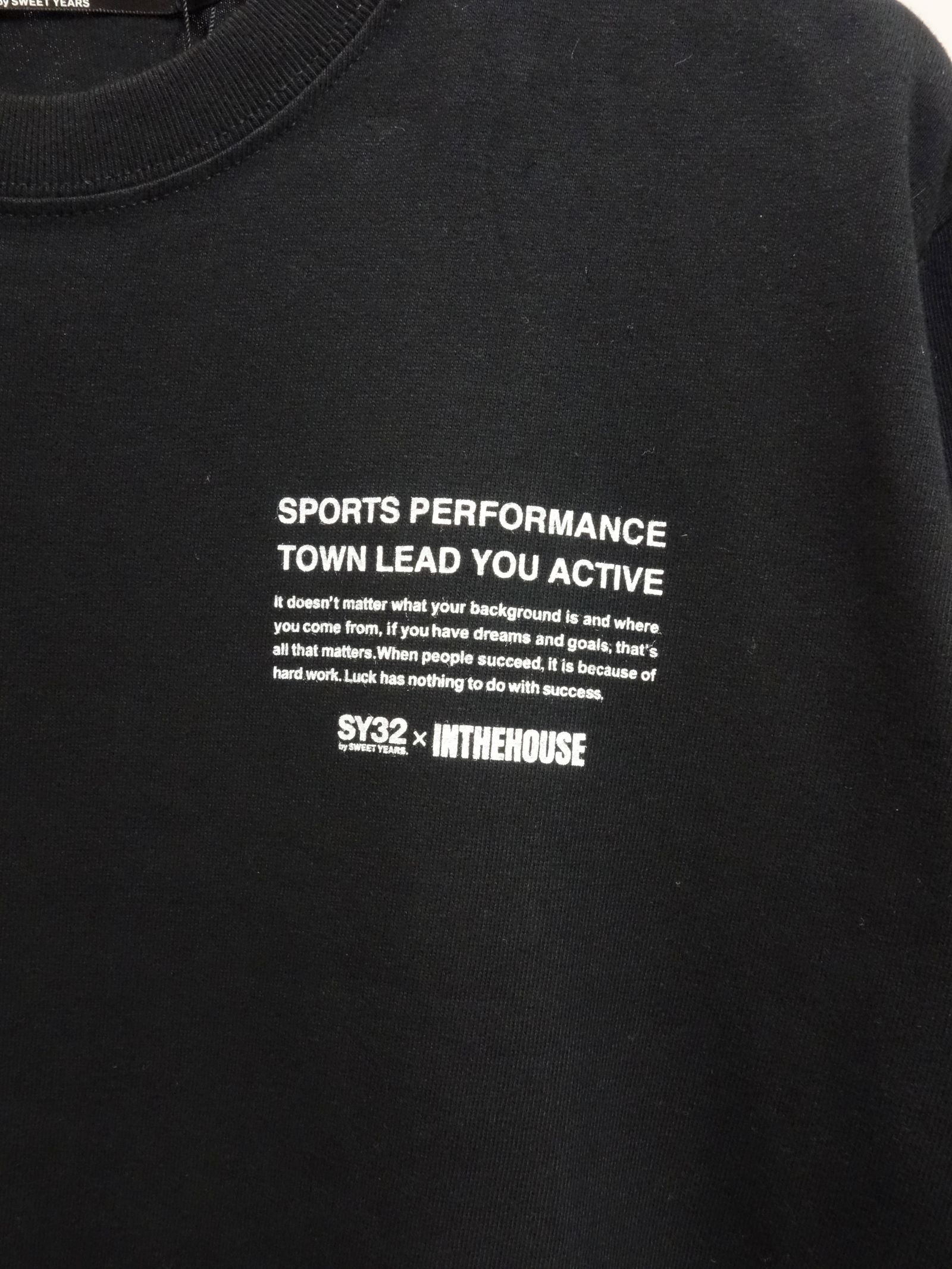 【SY32×IN THE HOUSE】 W-NAME L/S TEE / ITH11053 / ロングスリーブTシャツ