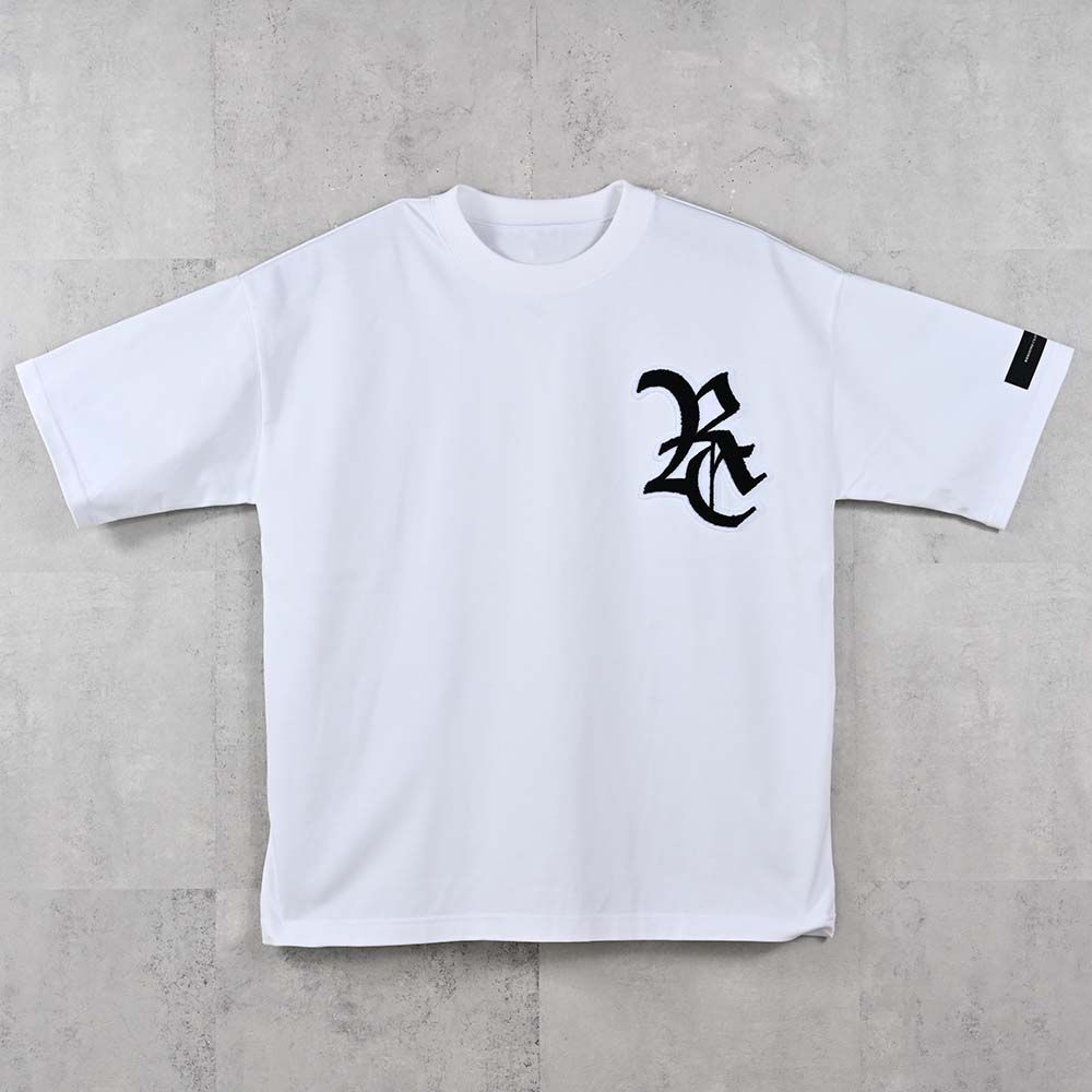 RC OVER TEE / RC40-T-006 / RCワッペンビッグTシャツ / ホワイト (5月中旬入荷予定)