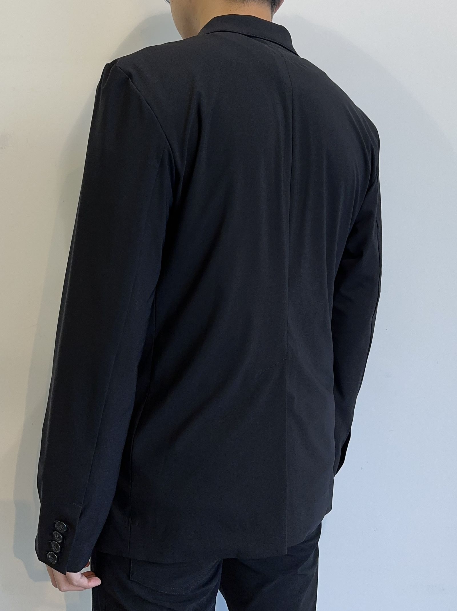 PK JACKET / RC29-JK-006 / ポケッタブルテーラードジャケット / ブラック
