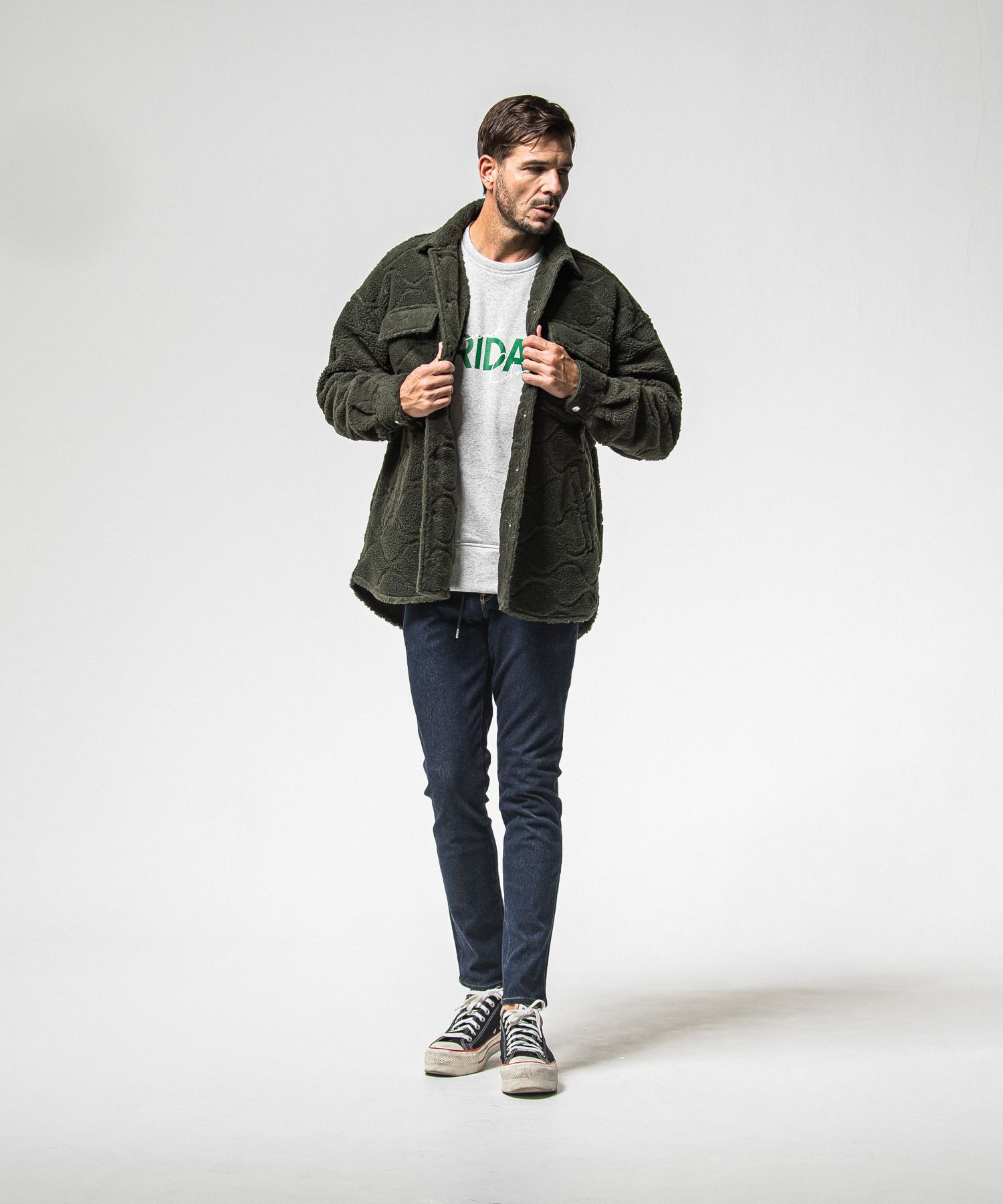 MICK DENIM JERSEY / BASIC-ST-020 / デニムジャージテーパードパンツ / インディゴワンウォッシュ (12月上旬入荷予定)