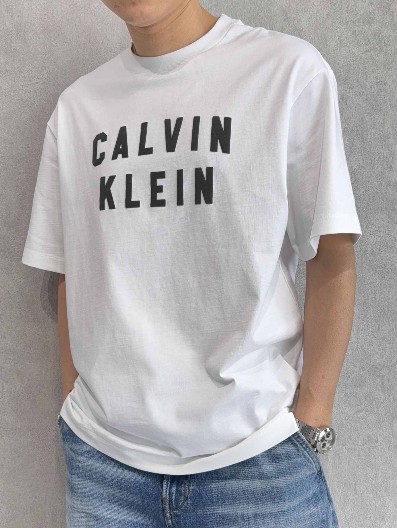 ショートスリーブ 16sグラフィッククルーネックTシャツ / 4RF849G / YAF(ホワイト)