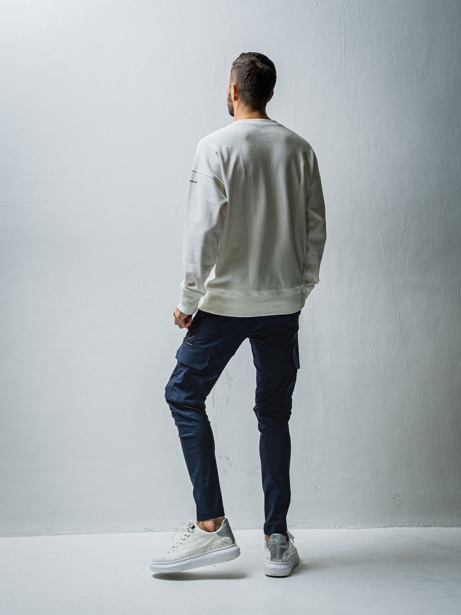 WAFFLE THERMAL LOOSE TRAINER / RC27-C-002 / サーマルトレーナー / ホワイト