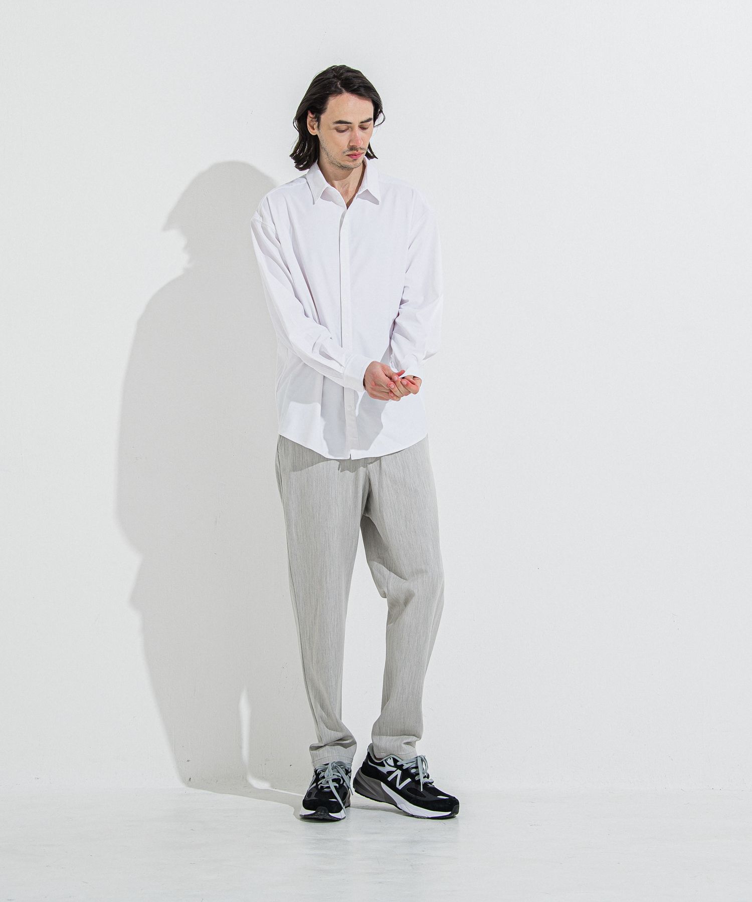 RUSH JACK SHIRTS / RC36-SH-001 / オーバーサイズラッシュガードシャツ / ホワイト