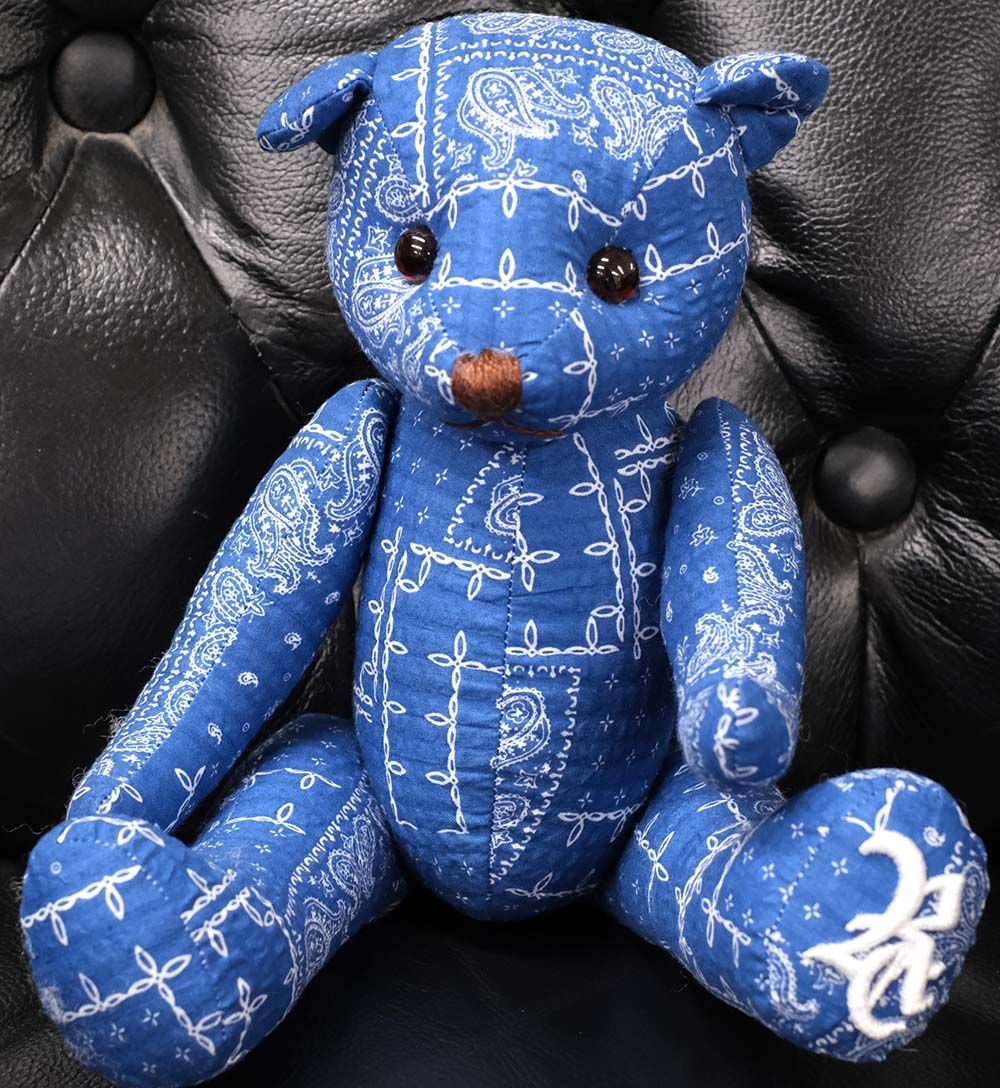 RESOUND CLOTHING - BANDANA TEDDY BEAR / RC25-A-001 / テディベア