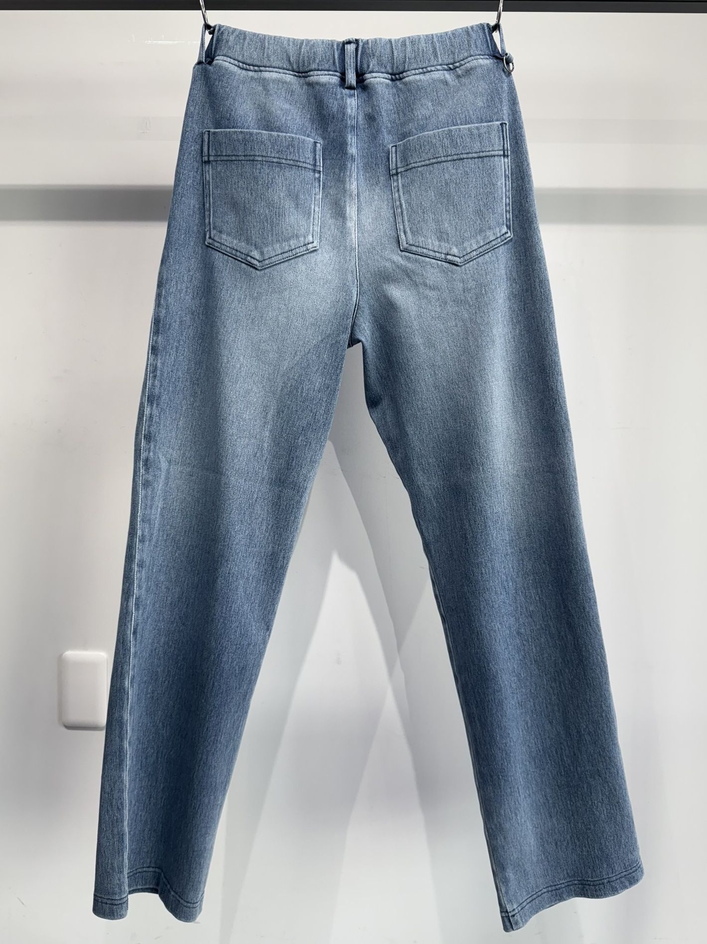 EX DENIM JERSEY WIDE PT / RC35-ST-016WTD / デニムジャージワイドパンツ / ライトインディゴ
