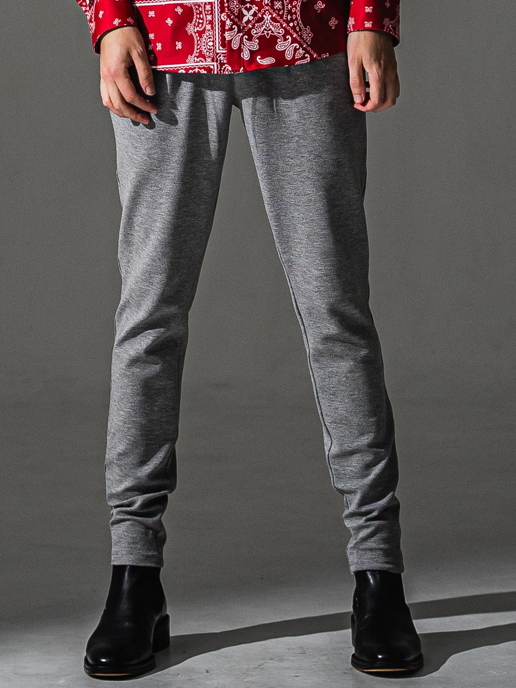 CHRIS EASY BLISTER TUCK PANTS / RC41-ST-016T / イージータックパンツ / ブリスターグレー (7月下旬入荷予定)