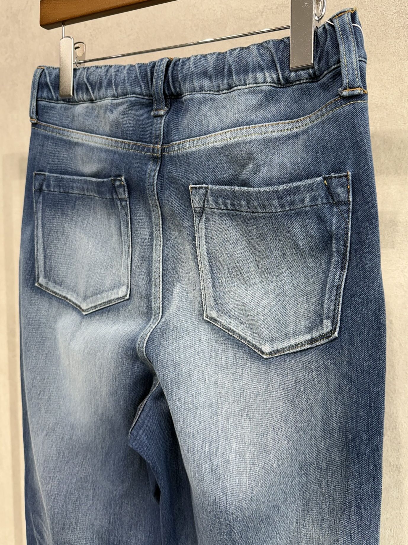 KING DENIM JERSEY / RC38-ST-005 / デニムジャージバギーワイドパンツ / インディゴクラッシュ