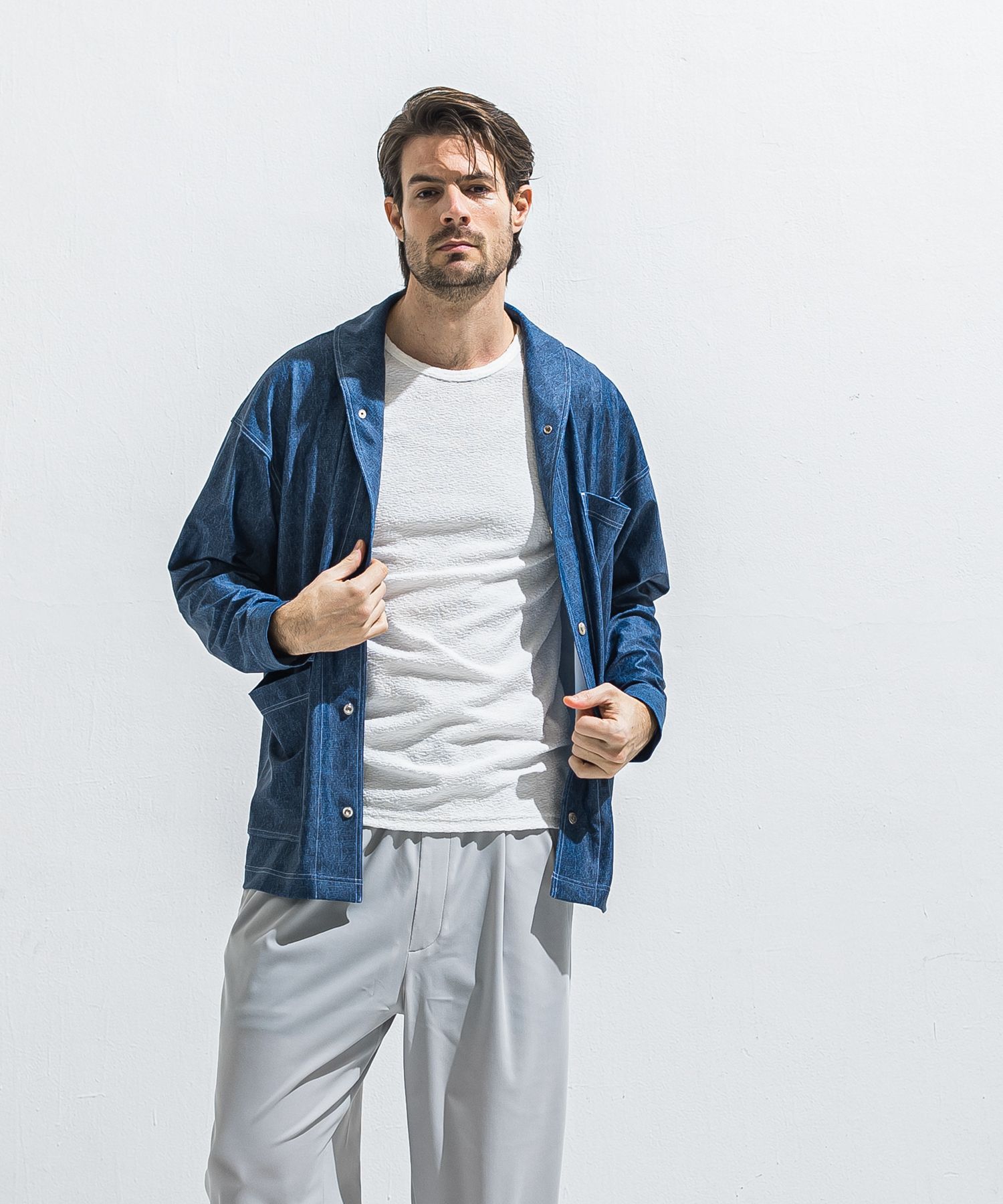 RUSH CAVER ALL / RC40-JK-002 / ラッシュガードカバーオール / ダークインディゴ (5月中旬入荷予定)