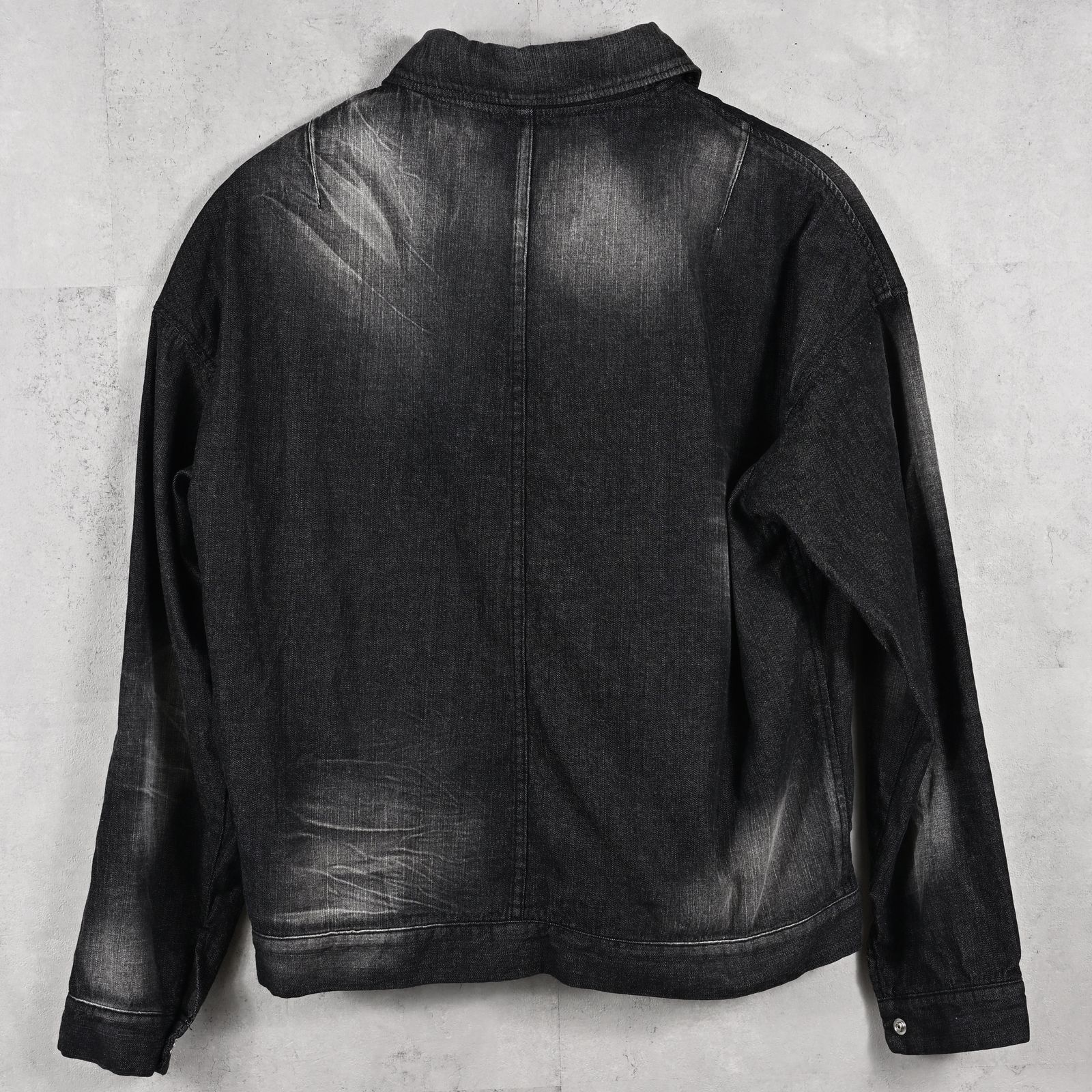 LDENIM AG FLIGHT JACKET / RC39-JK-003 / デニムフライトジャケット / ブラックユーズド (3月中旬入荷予定)