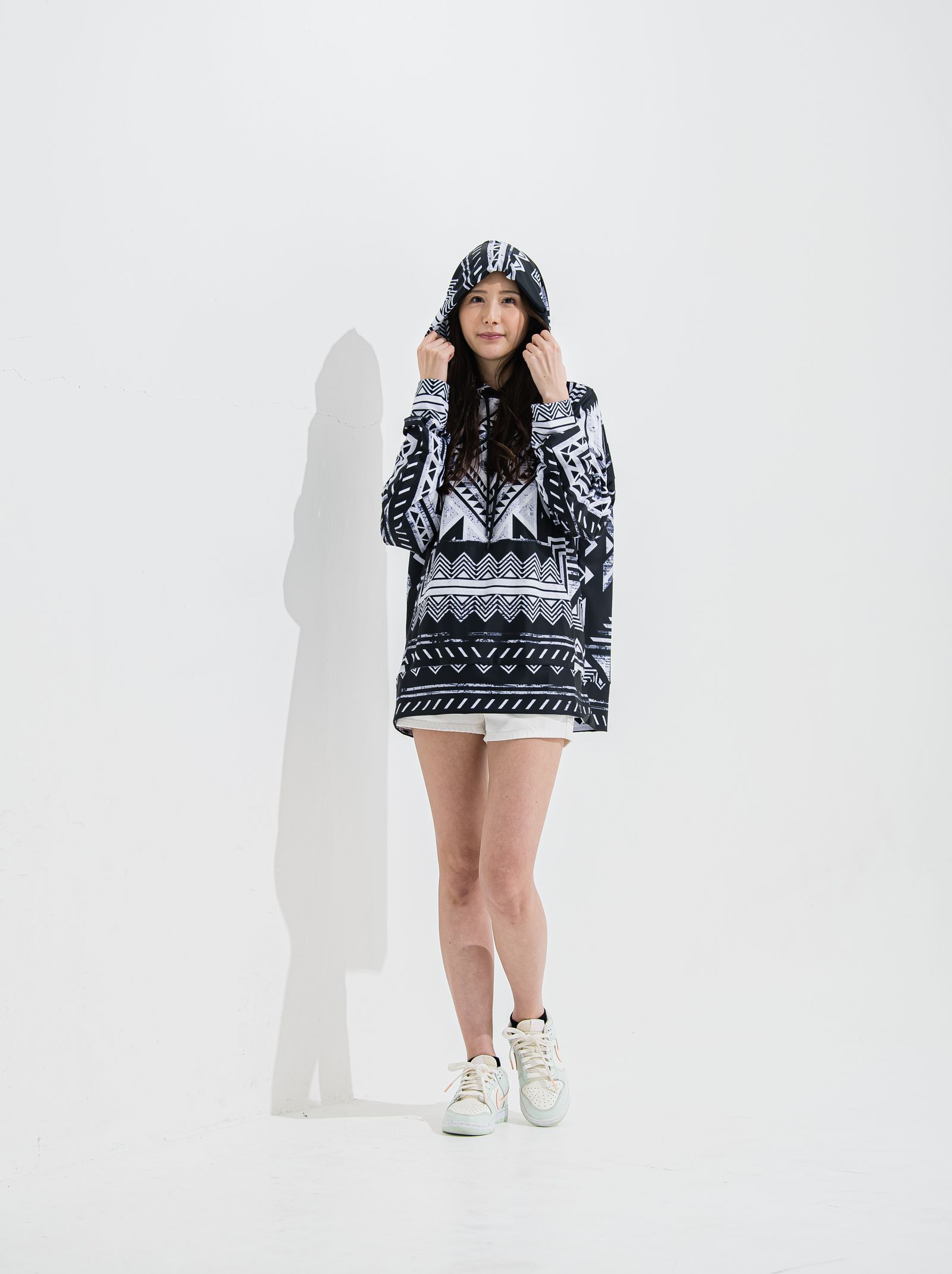 RUSH PULLOVER HOODIE / OR2-C-001  / ラッシュガードプルオーバーパーカー / ネイティヴブラック (7月中旬入荷予定)