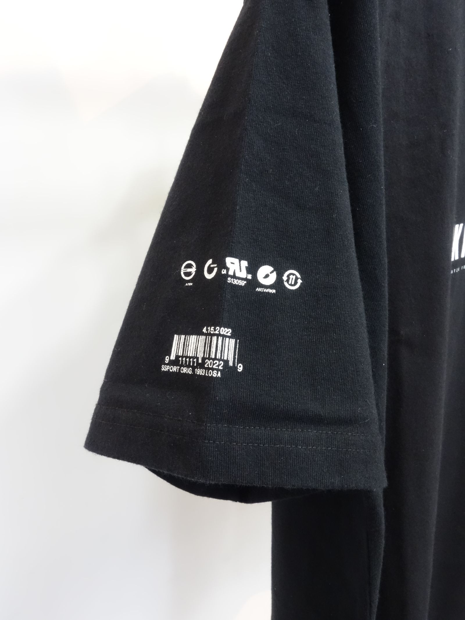 BLACK WATER RELAXED TEE / SLA-M2857TE / ビッグTシャツ