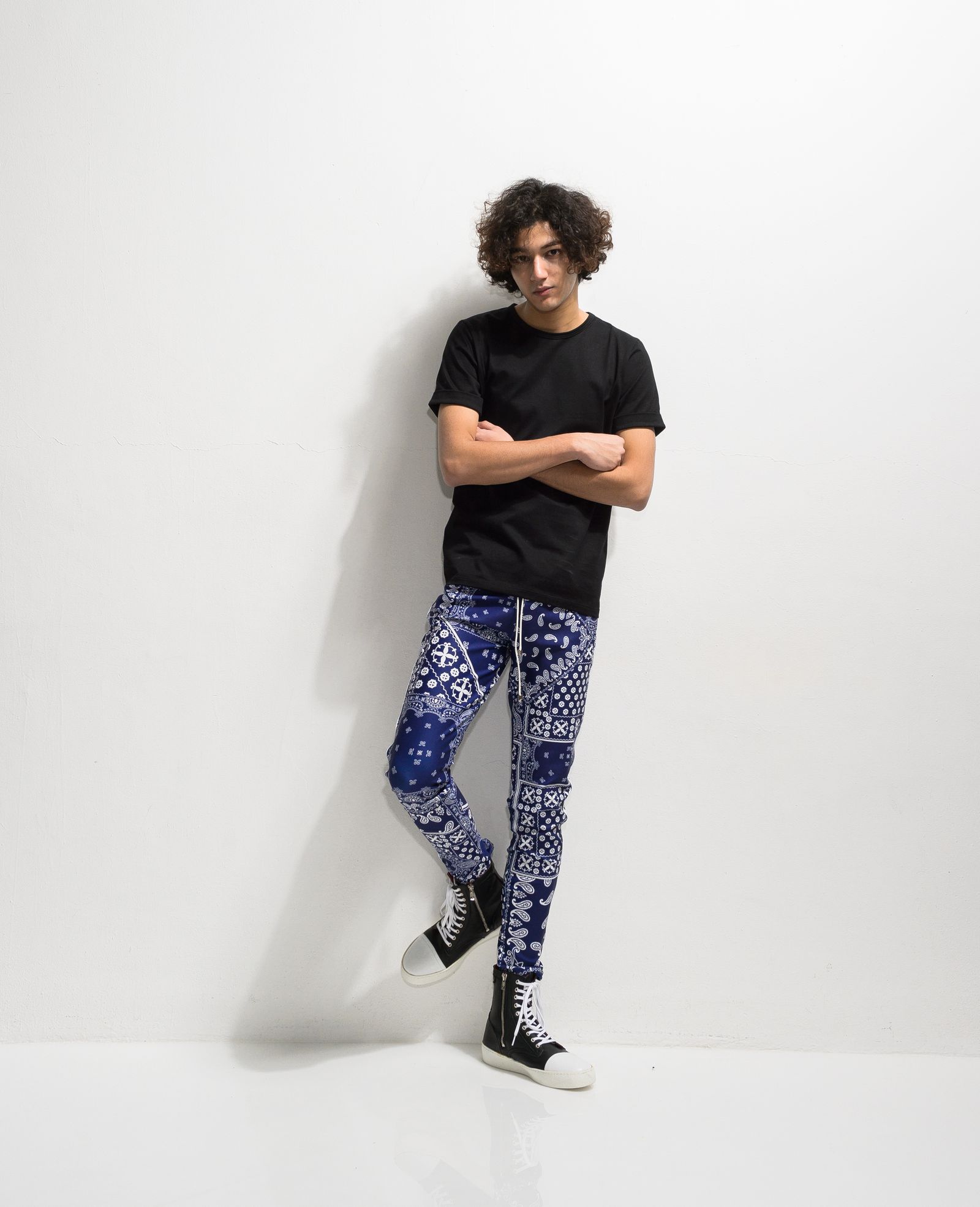 ROLL UP JERSEY TEE / RC20-T-001 / 無地Tシャツ