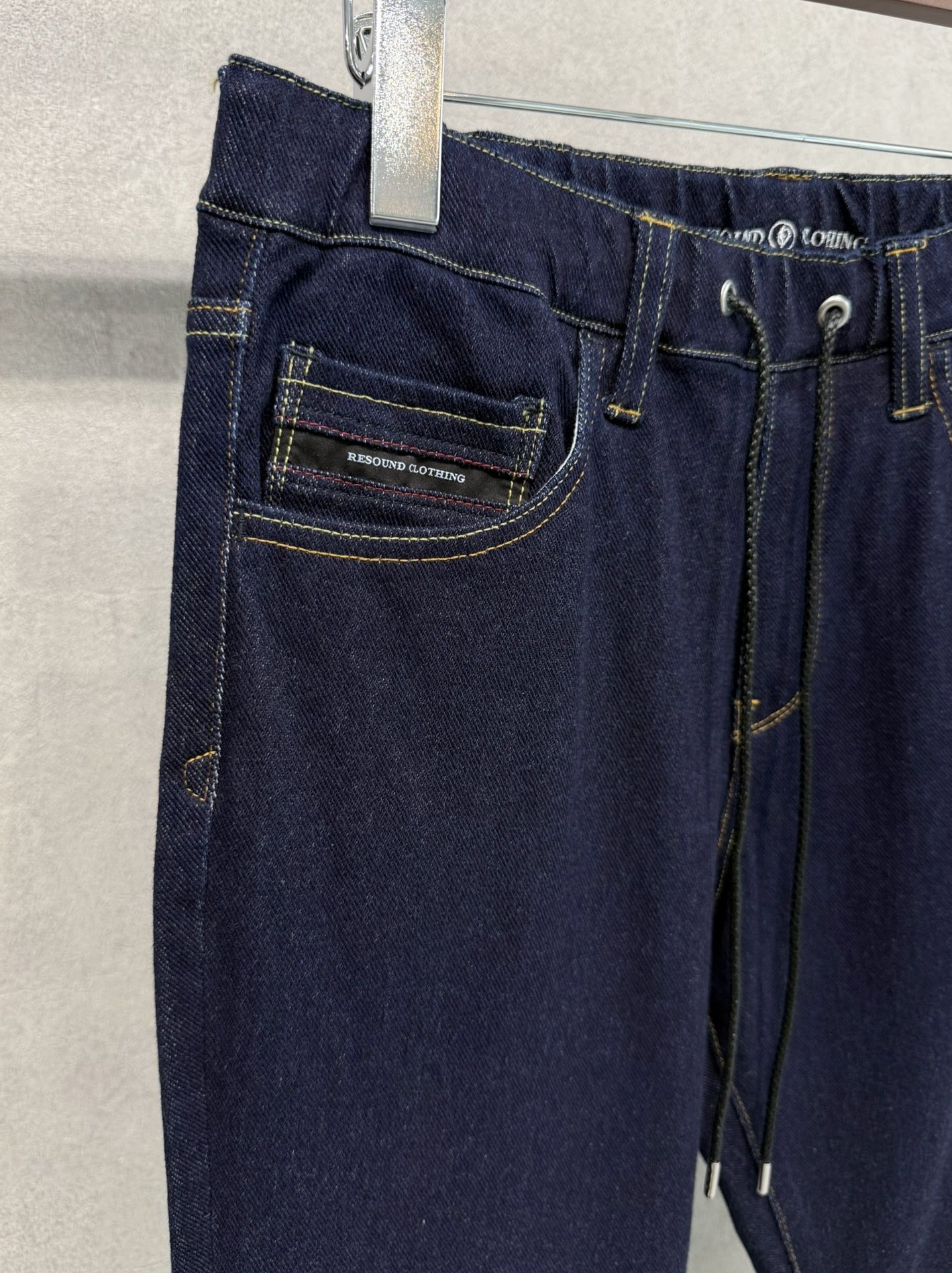 MICK DENIM JERSEY / BASIC-ST-020 / デニムジャージテーパードパンツ / インディゴワンウォッシュ