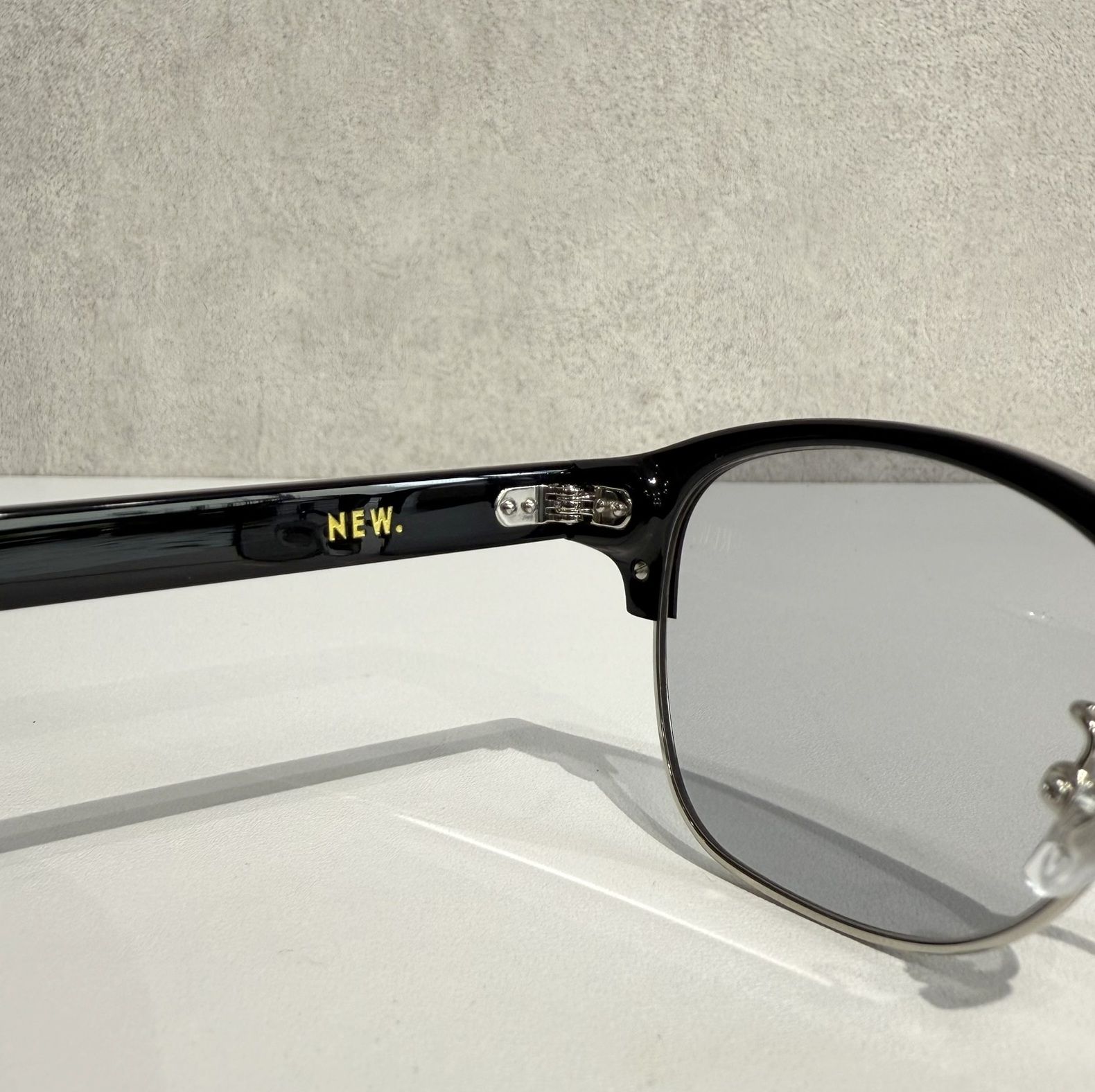 NEW. HOPPER C-1 / サングラス / ブラック×ブラステッドシルバー