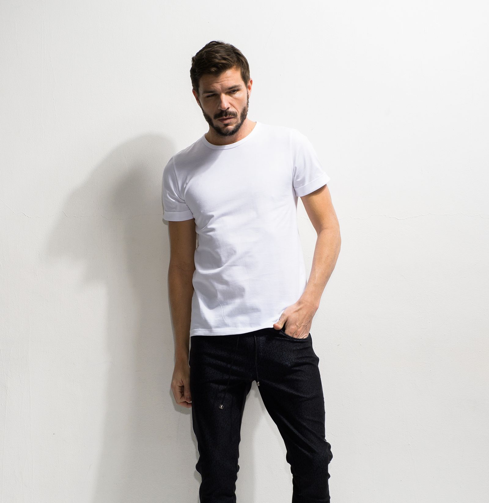 ROLL UP JERSEY TEE / RC20-T-001 / 無地Tシャツ