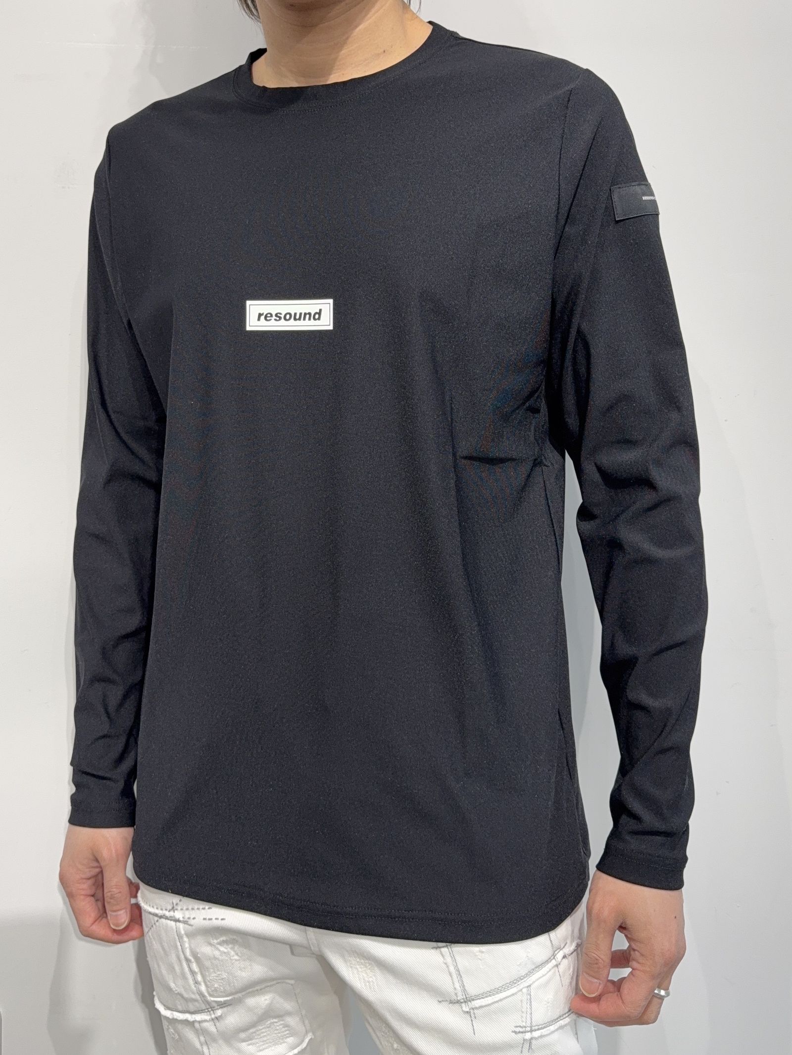 【LUKE別注】 NYLON LONGSLEEVE TEE / RC35-T-010LUKE / ナイロン長袖Tシャツ / ブラック