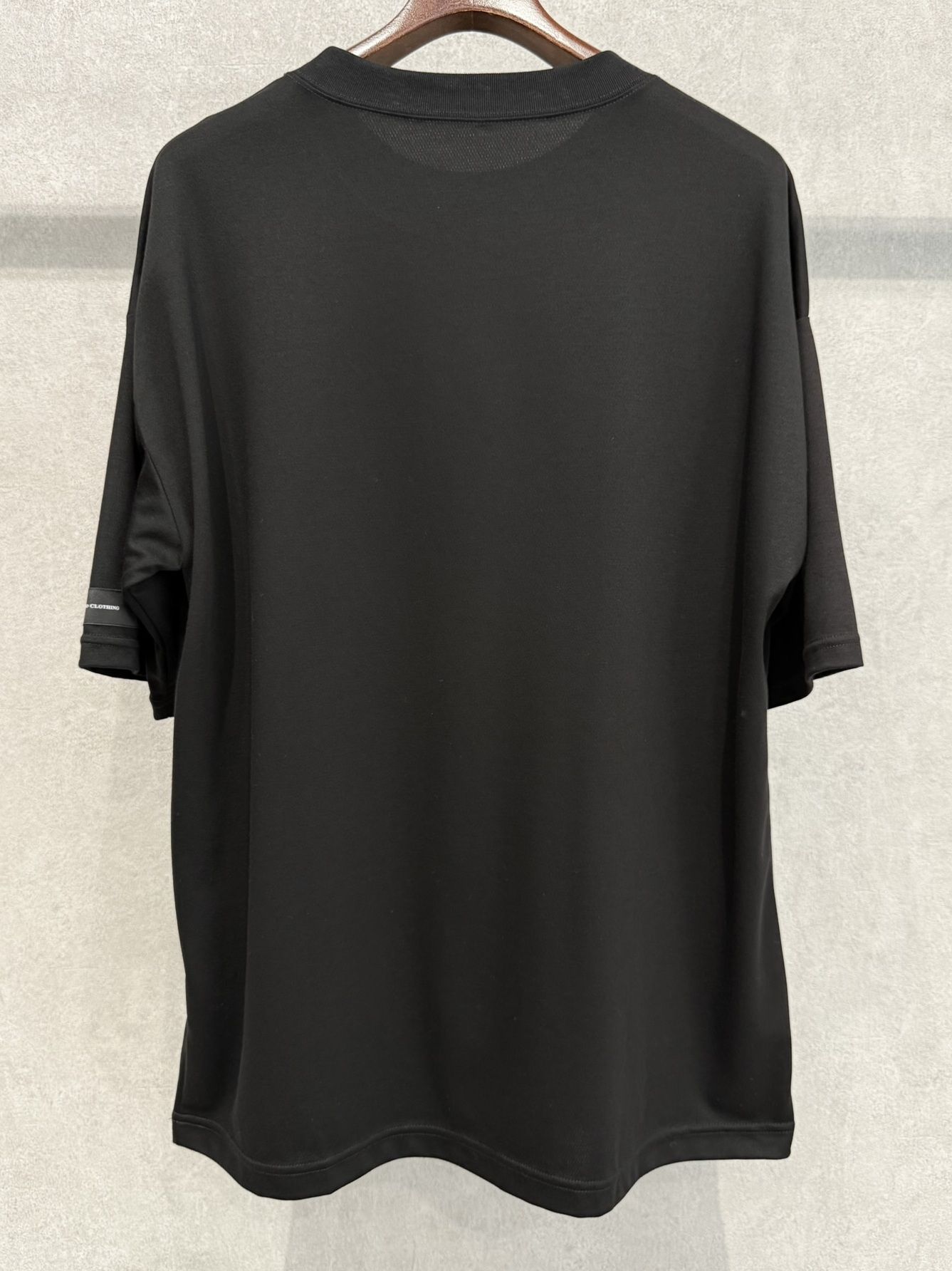 REV MESH OVER TEE / RC40-T-004 / メッシュビッグTシャツ / ブラック