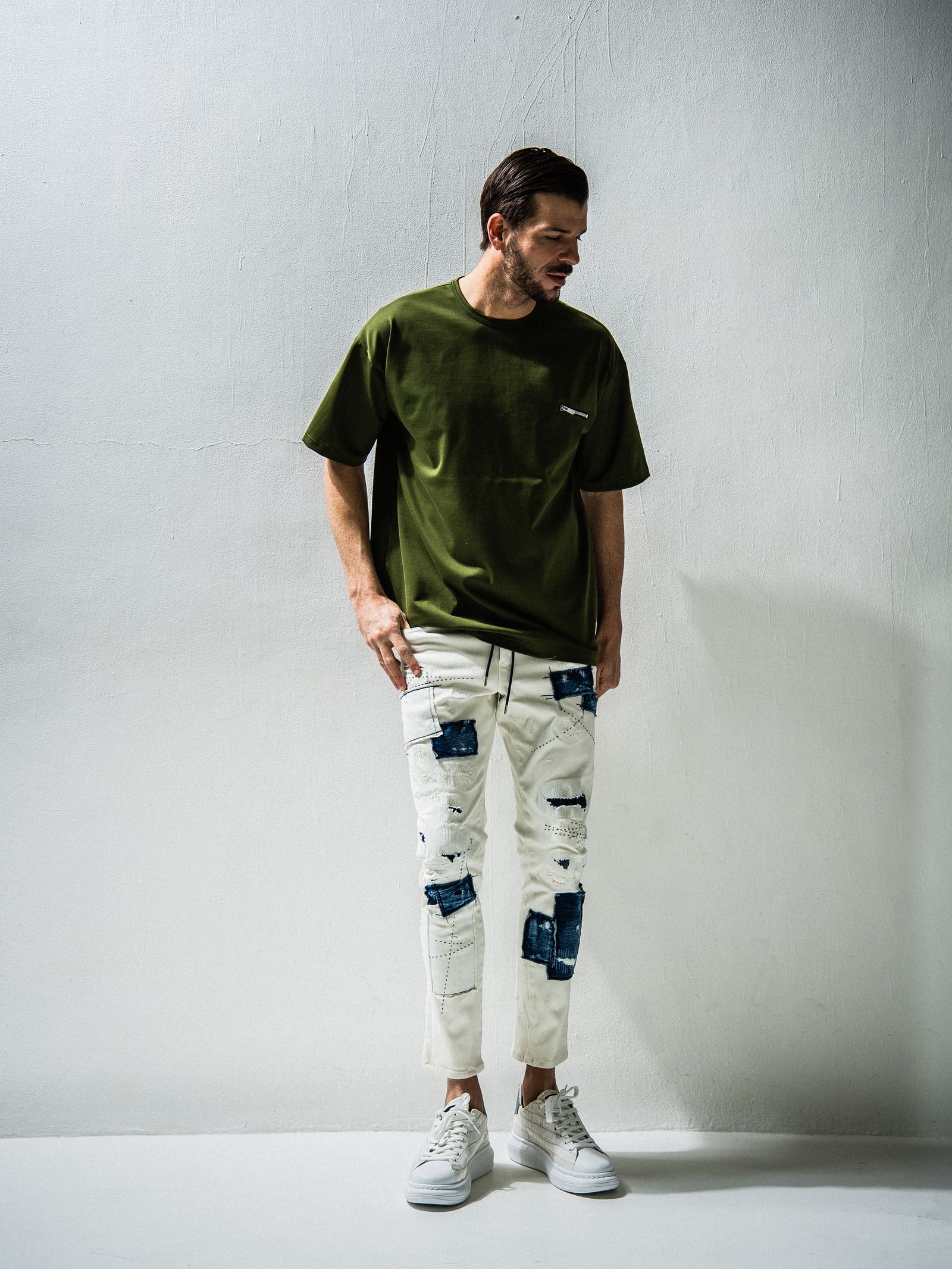 FASTENER POCKET LOOSE TEE / RC24-T-007 / ビッグTシャツ