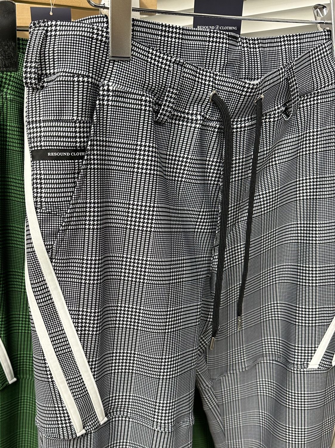 TYLER LINE PANTS / RC28-ST-026 / イージーラインパンツ / グレンチェックブラック※